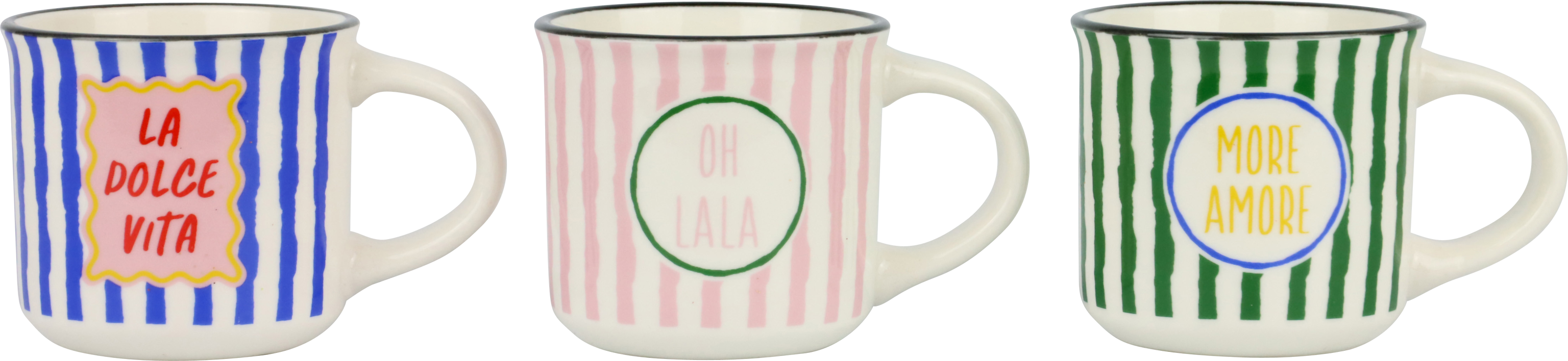 1255 ESPRESSOCUPS MESSAGE OF JOY  S/3