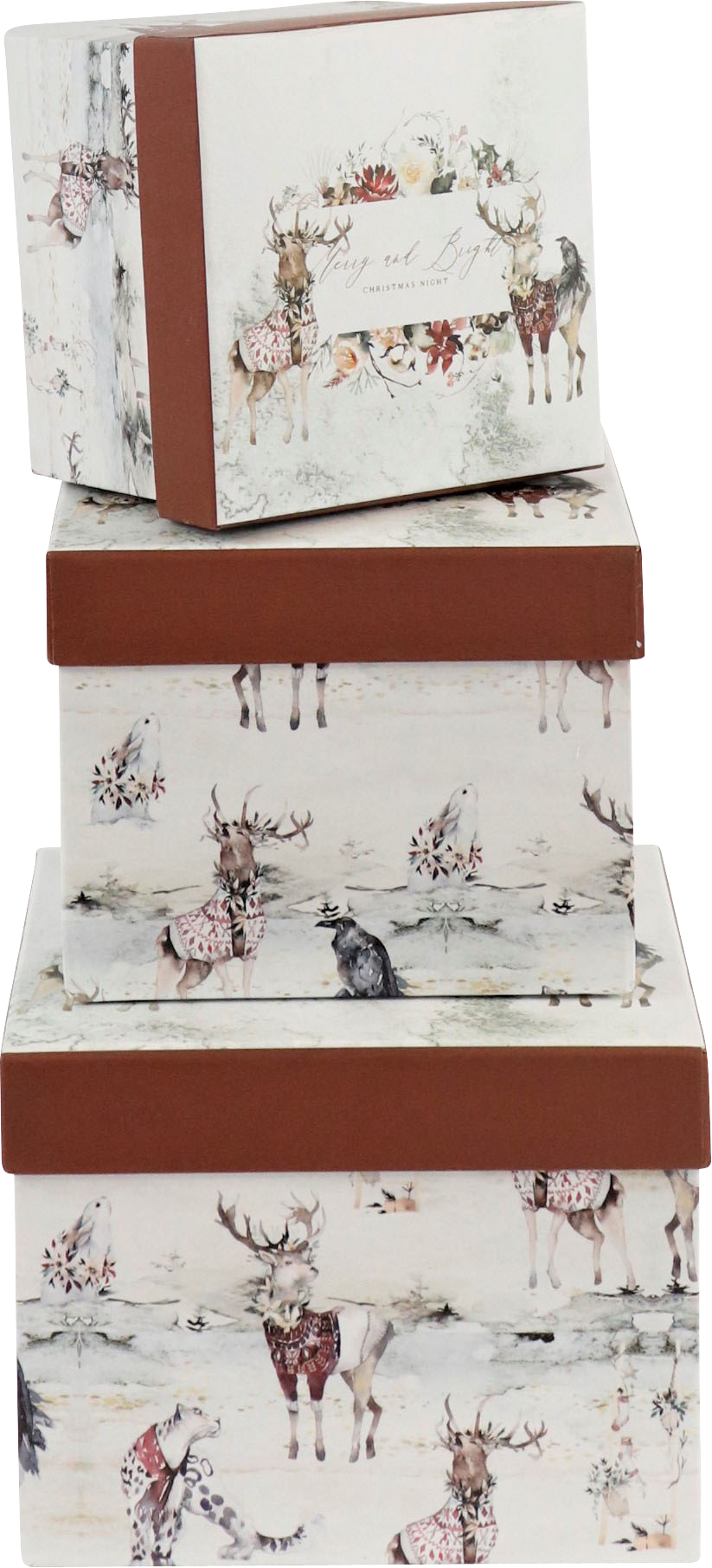 1382 CAJAS  MERRY&BRIGHT  S/3