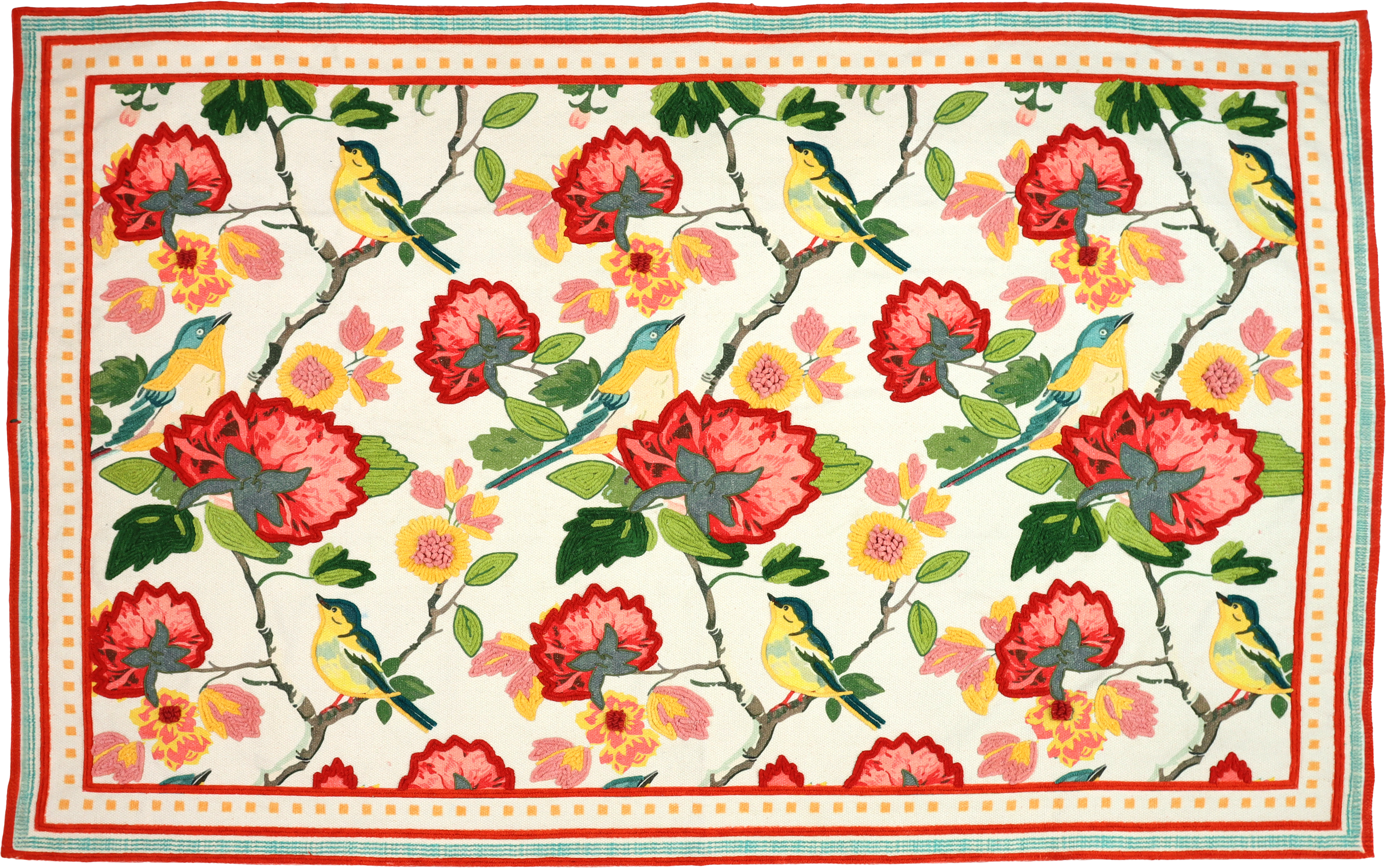 1396 TAPPETO SONGBIRD GARDEN