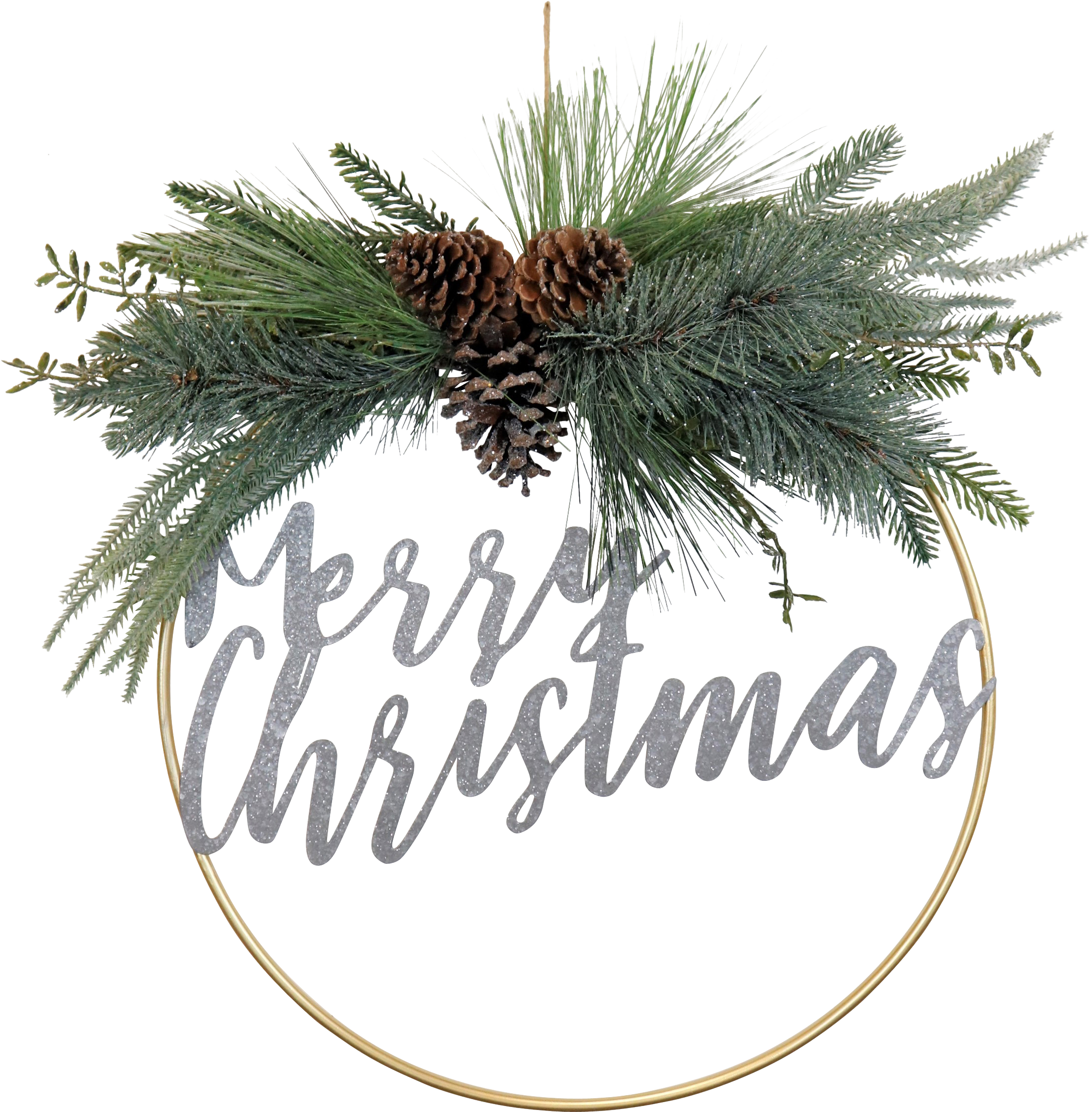 1410 COURONNE  MERRY CHRSTMAS