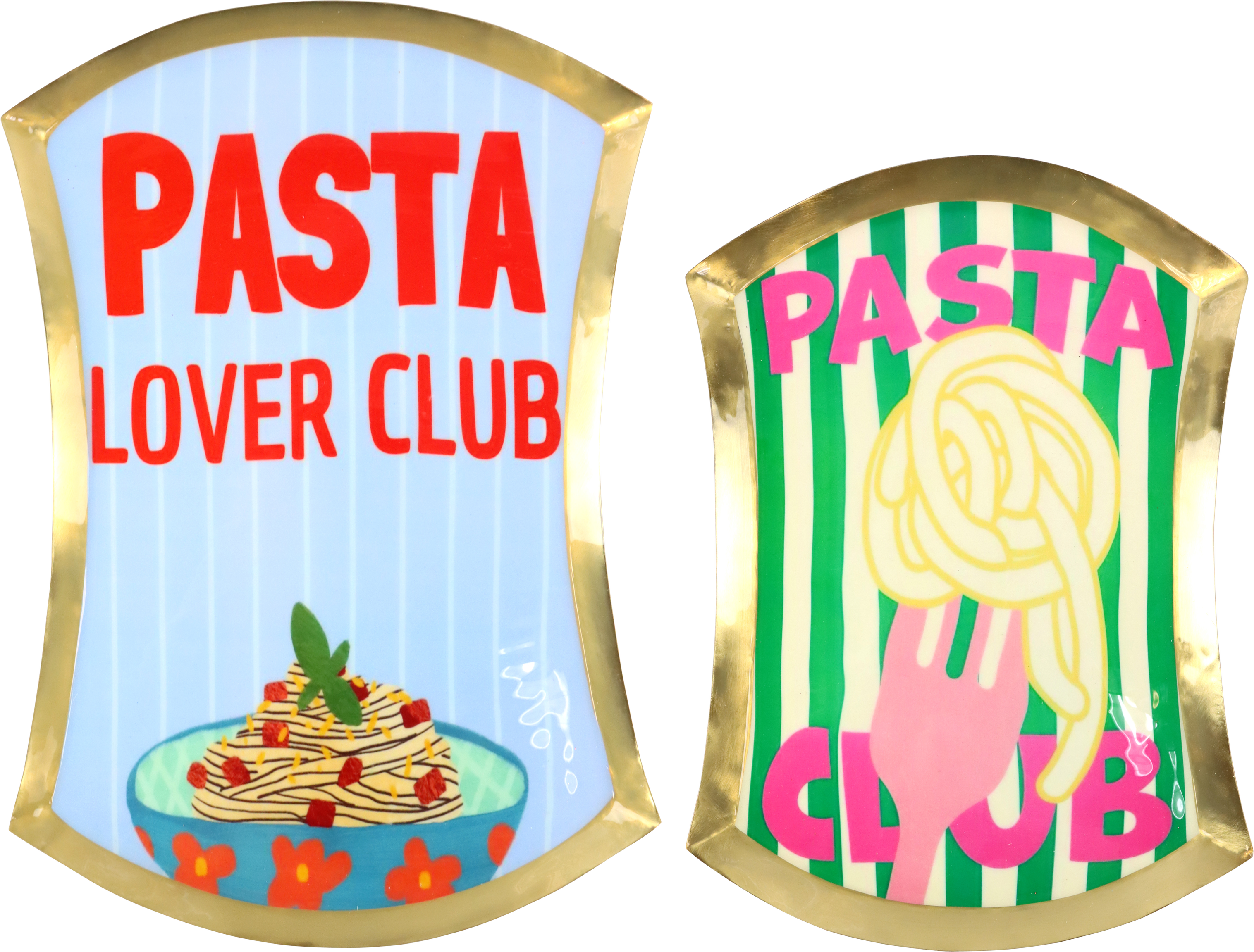 1510 TRAYS PASTA LOVER  S/2