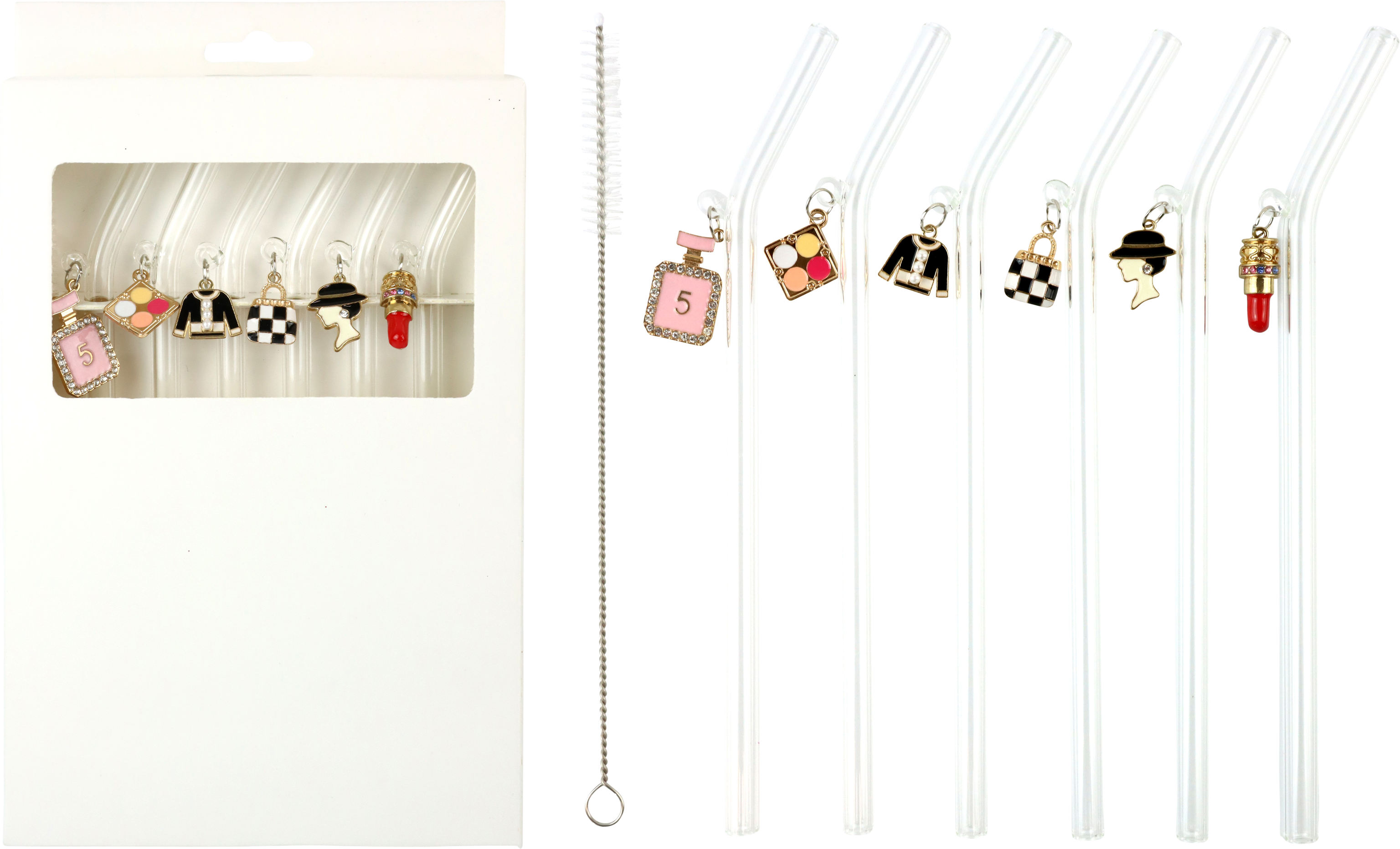 1584 PAILLES EN VERRE LIP&LUSH  6P