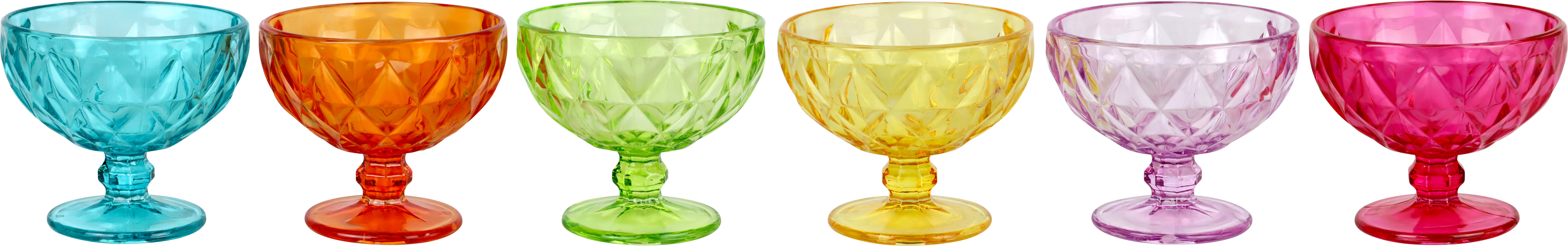 1735 POCALES  SPLASH OF COLOURS  6P