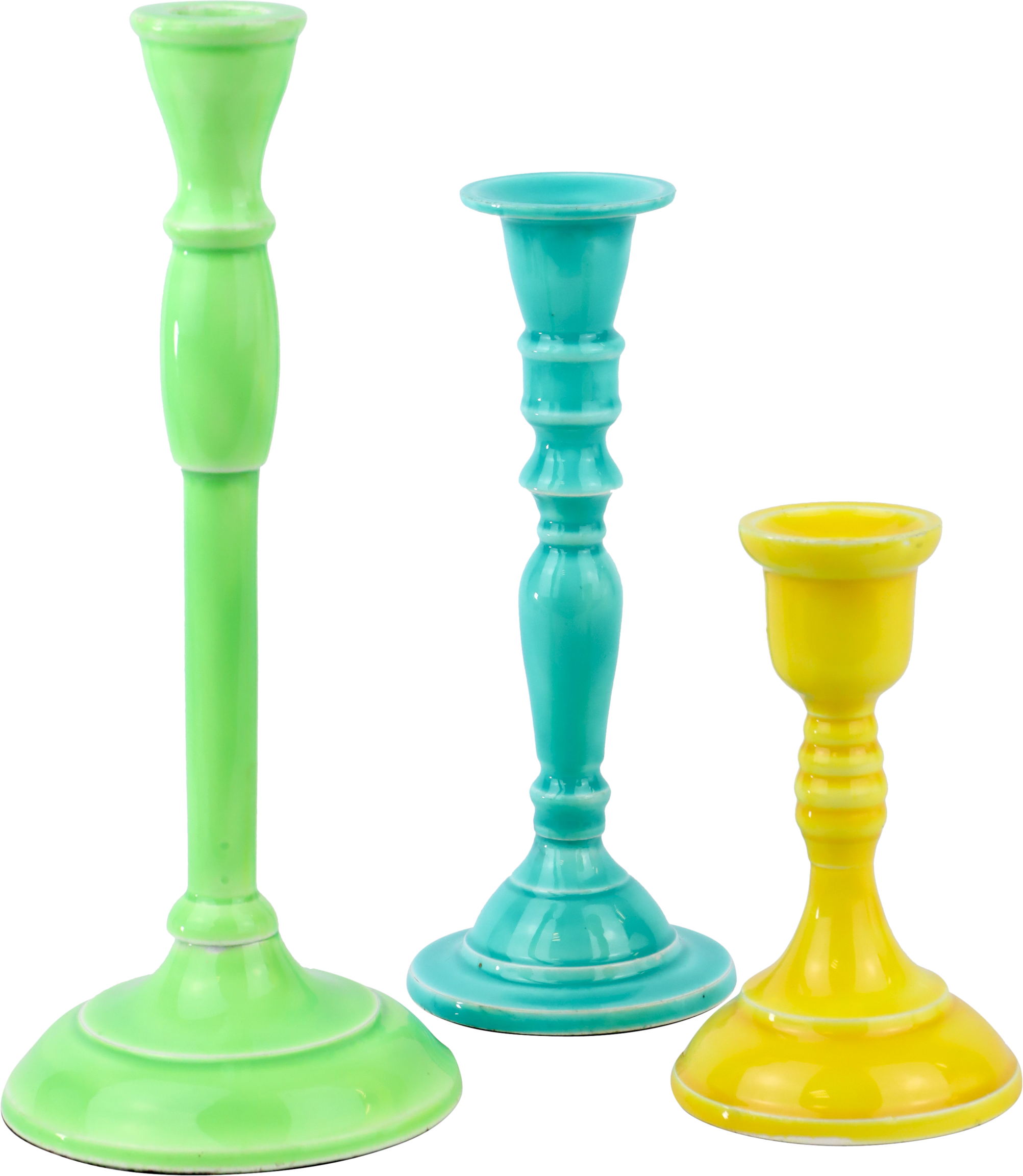 2012 CANDLE HOLDERS PORTOFINO  S/3