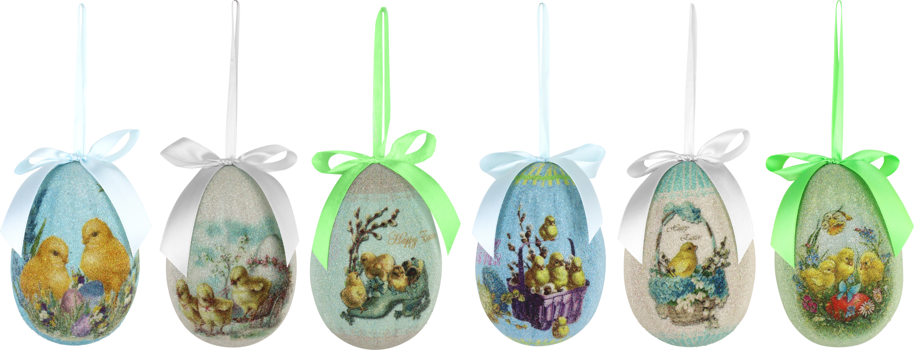 2065 EGGS HANGING NOSTALGIC FLOW  S/6