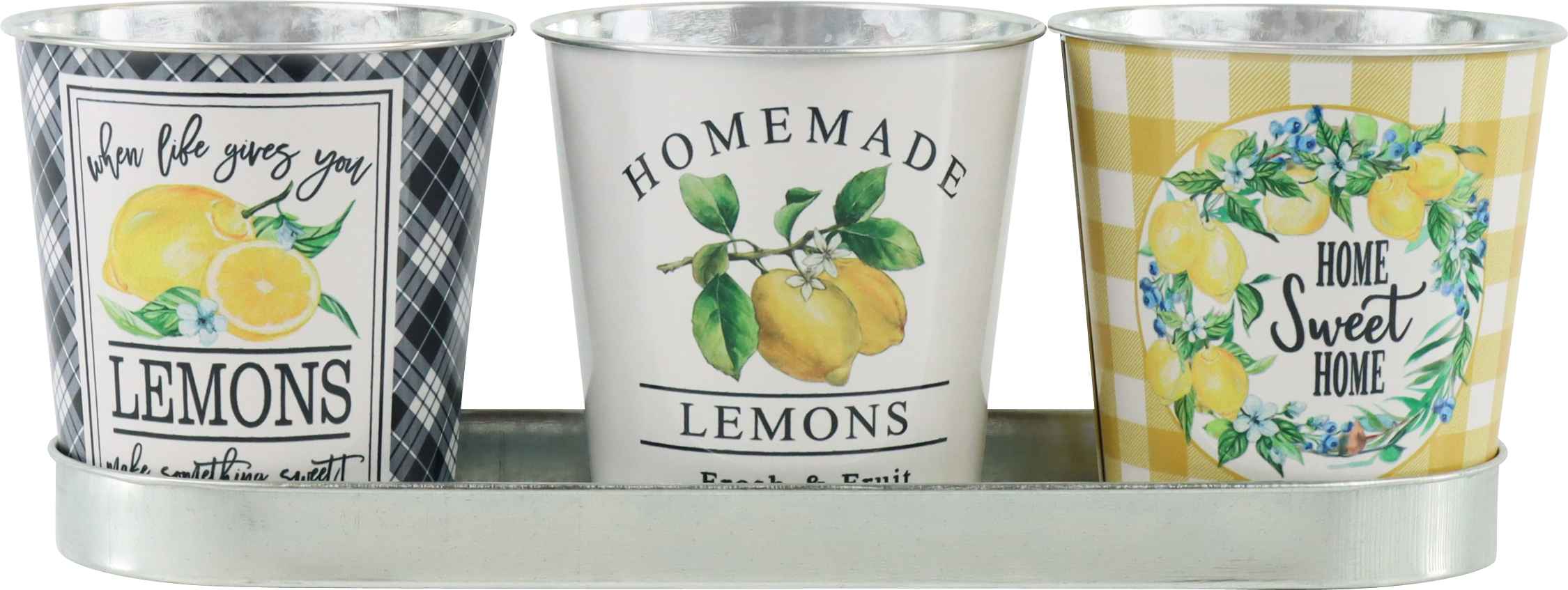 2100 SET DI PENTOLE SWEET LEMON  4PZ