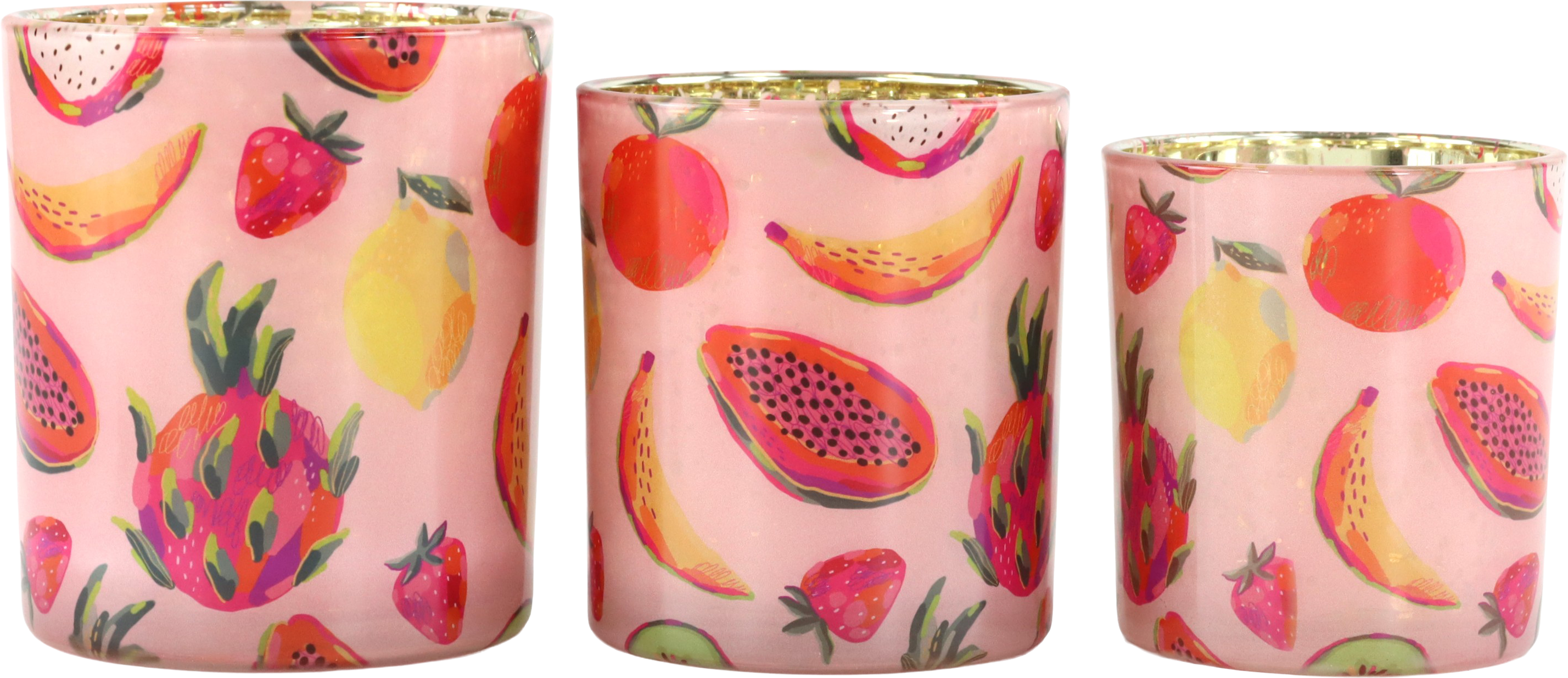 2184 VOTIVES FRUIT PARTY  S/3