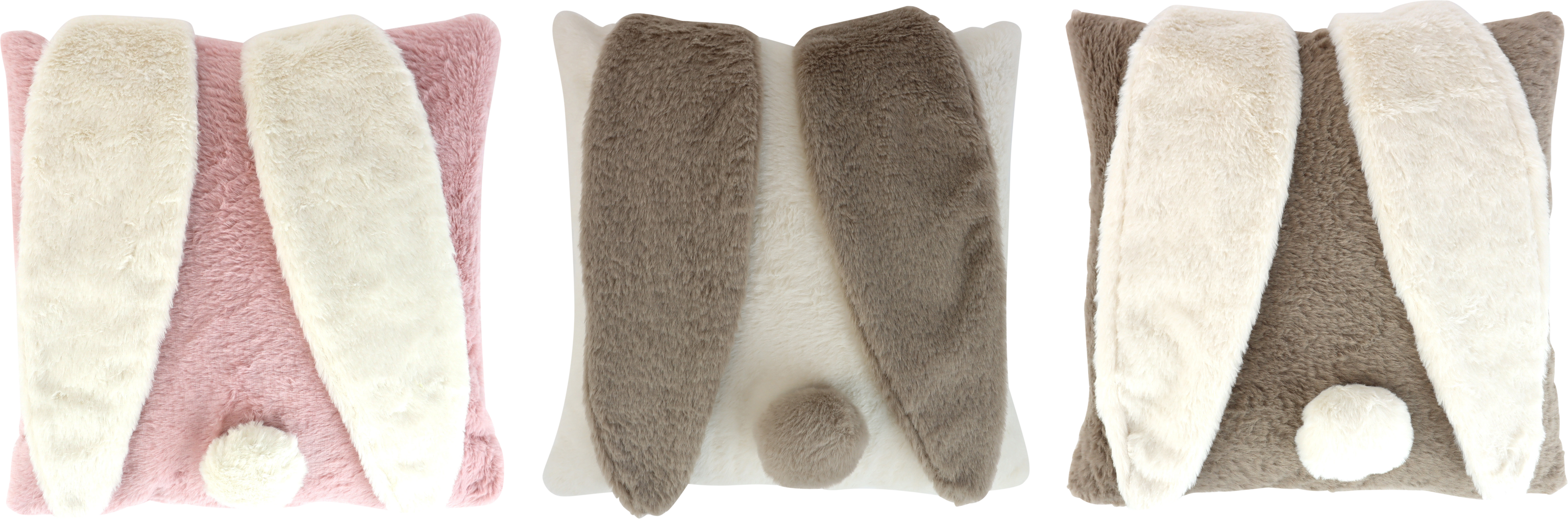 2388 HOUSSES DE C FUNNY BUNNY 40X40 3P