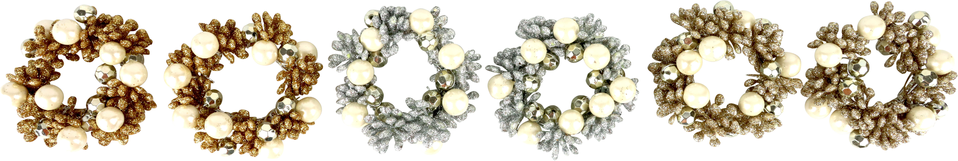 2479 CORONAS ORNA FROSTED ELEGANCE  S/6