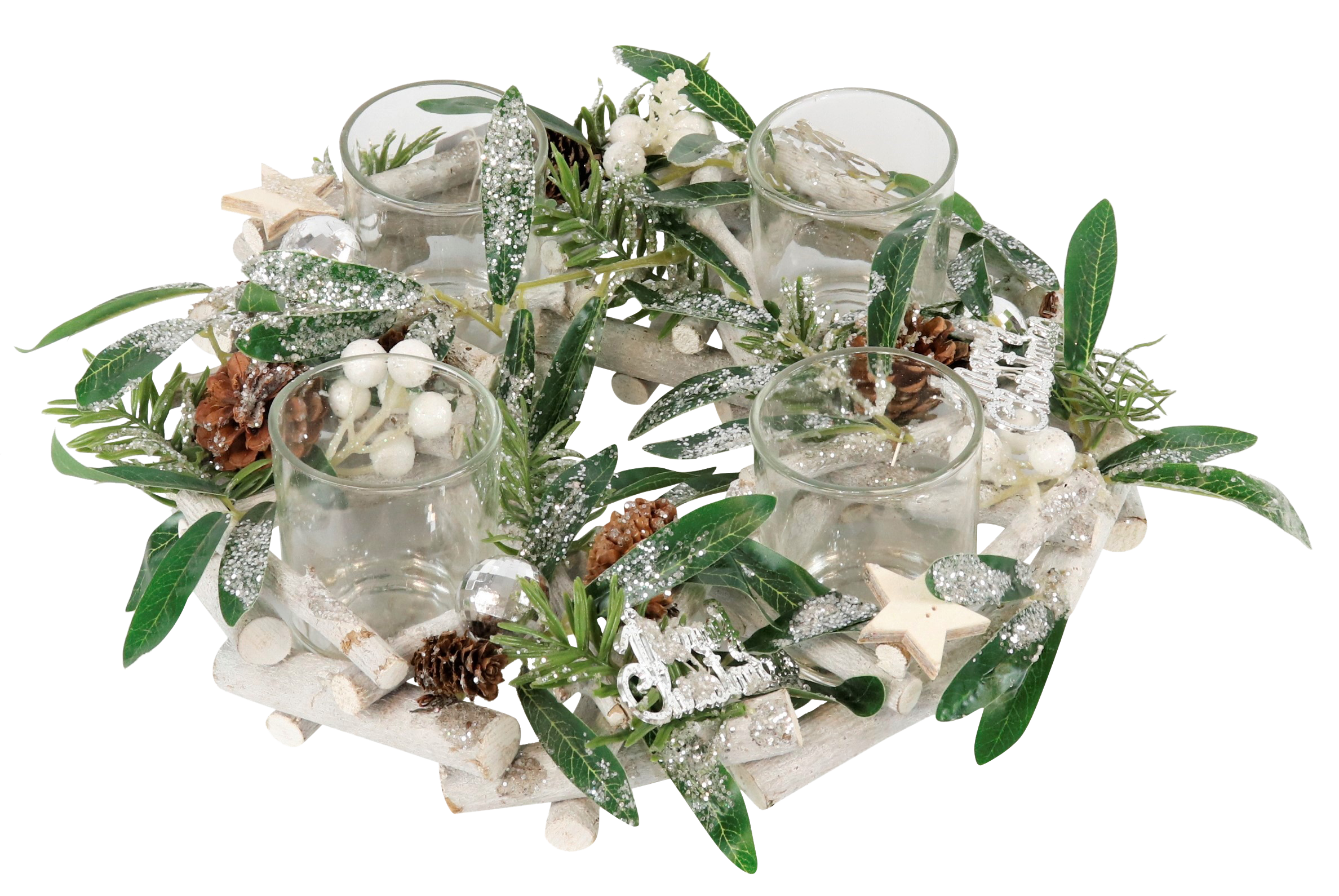 2642 LIGHTERWREATH MERRY CHRISTMAS