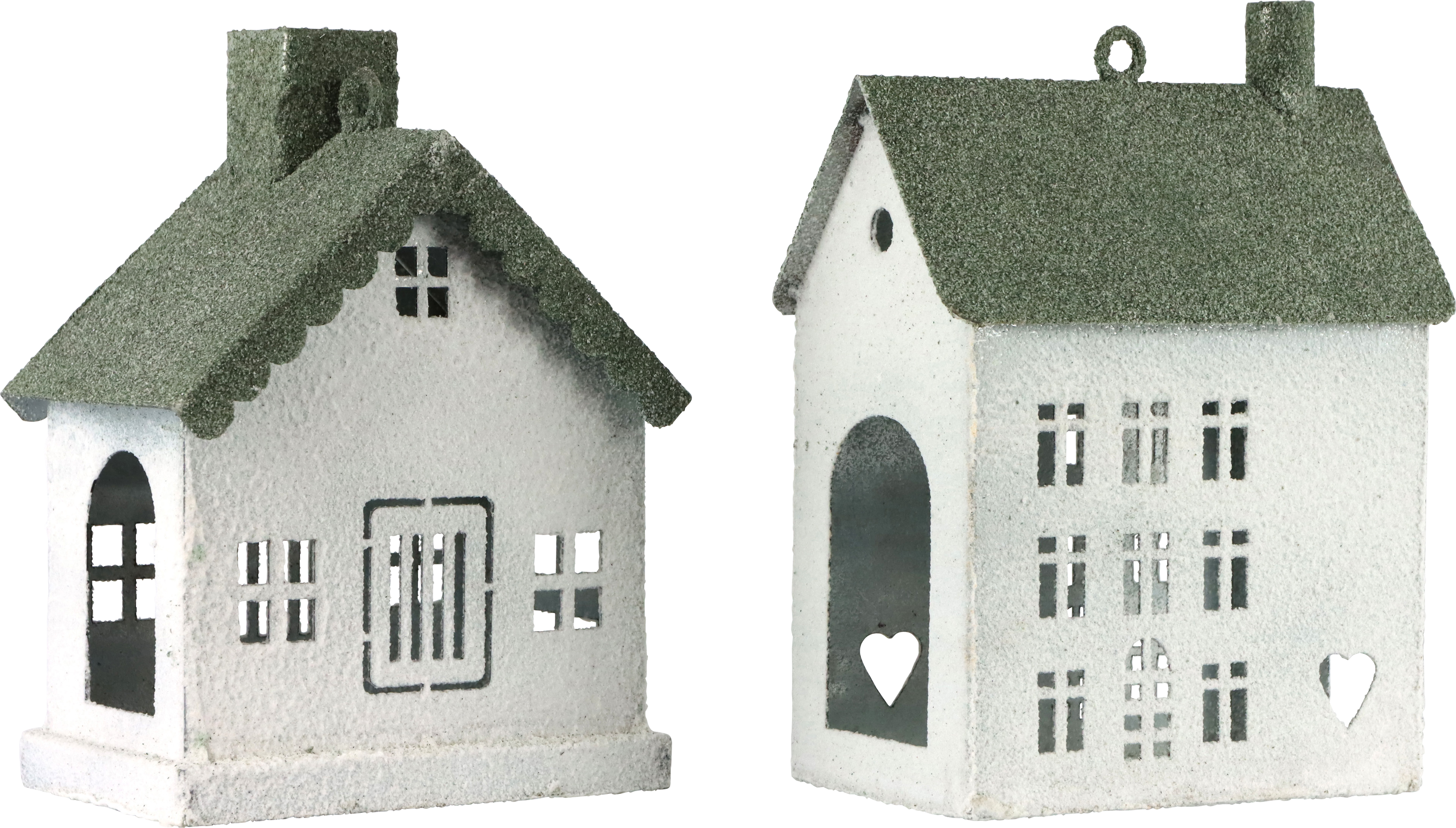 2790 LANTERNHOUSES COTTAGE GLOW  S/2