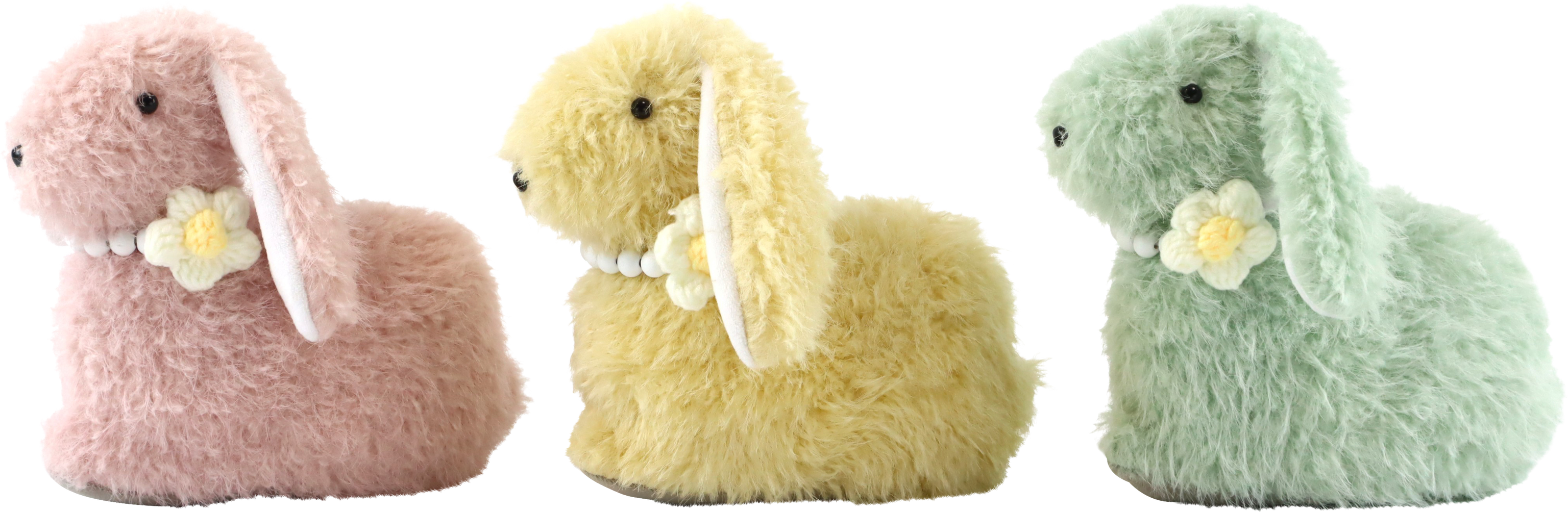 2815 RABBITS PASTEL BUNNY  S/3
