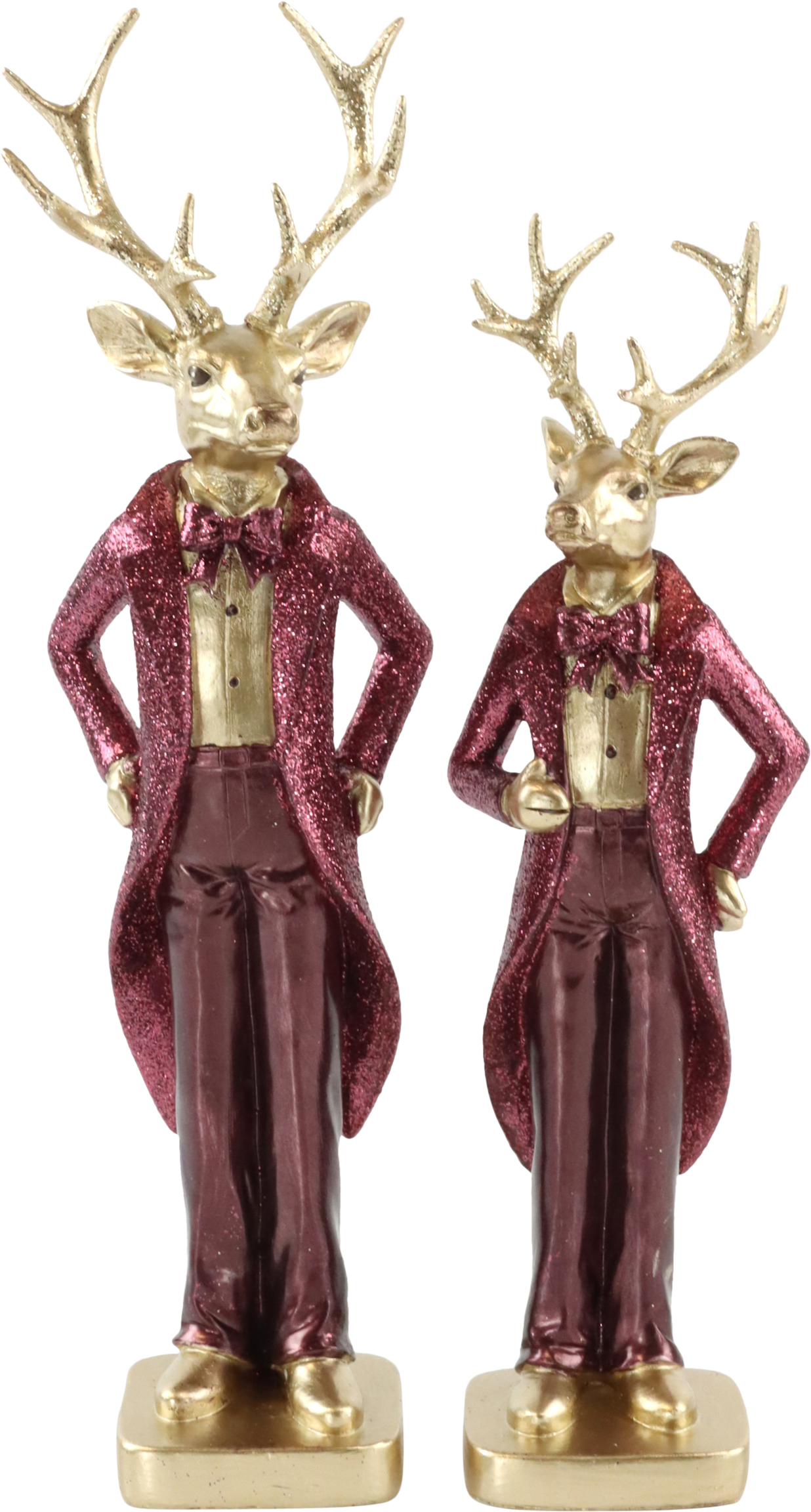 2965 FIGUREN MAJESTIC DEERS  S/2