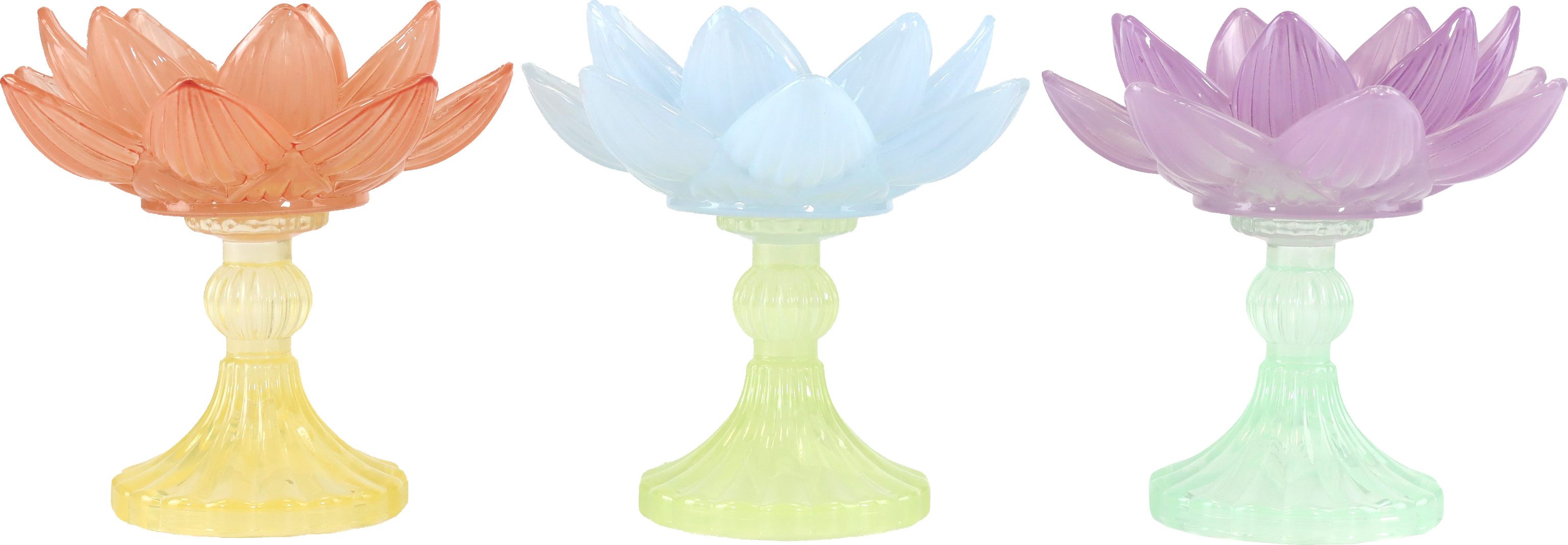 3229 VOTIVES BLOOMLIGHT  S/3