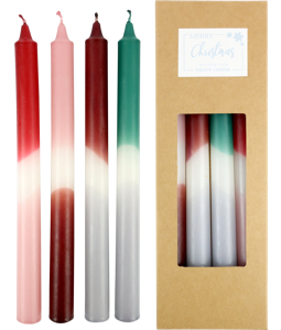 3275 STICK CANDLES OMBRE  S/4