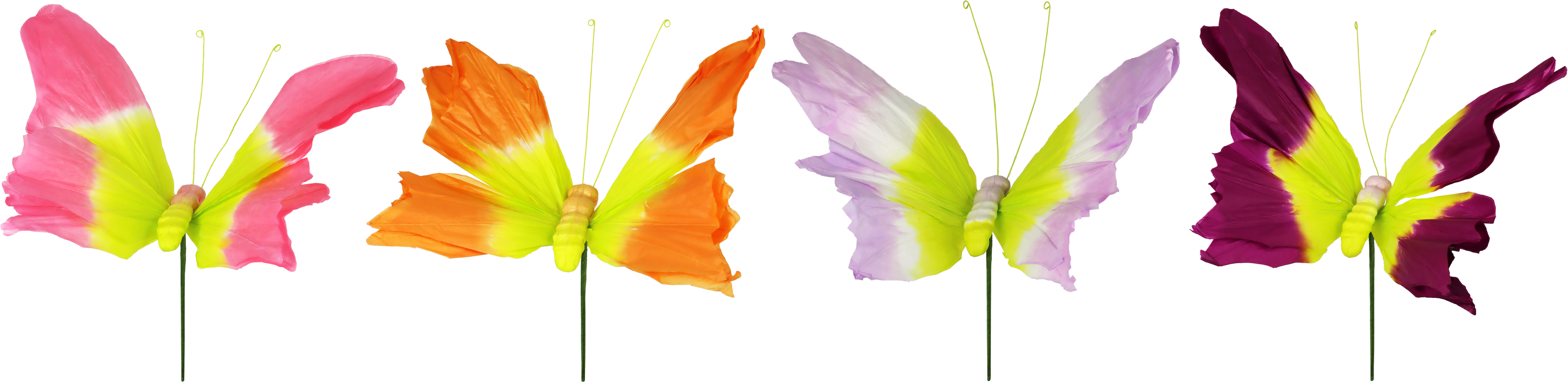 3384 BUTTERFLIES PAPILLON  S/4