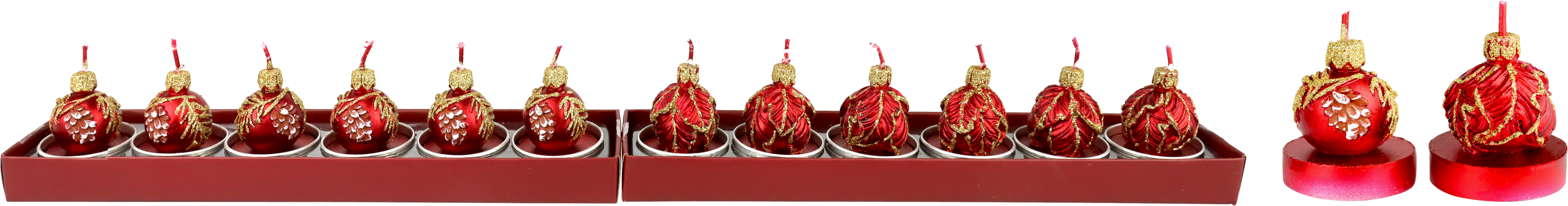 3401 TEALIGHTS GLOWBALLS  S/12