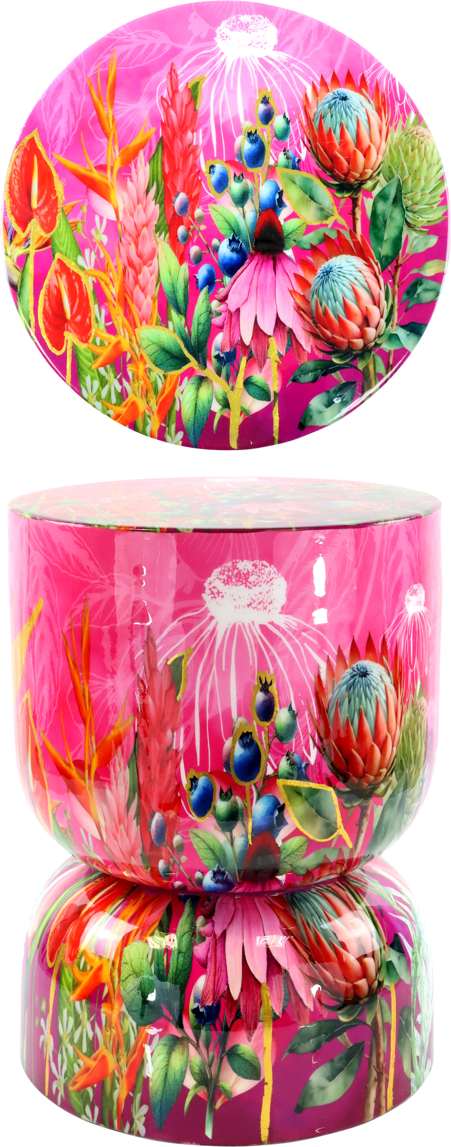 3503 POUF EDEN BLOOM