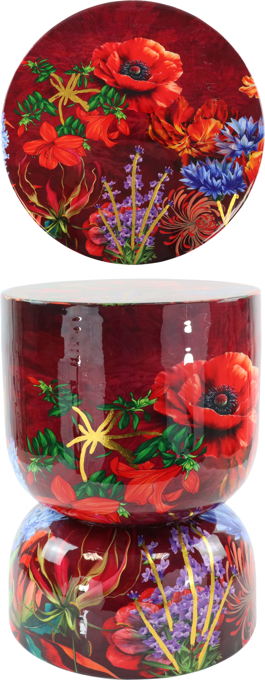 3524 POUF EDEN BLOOM