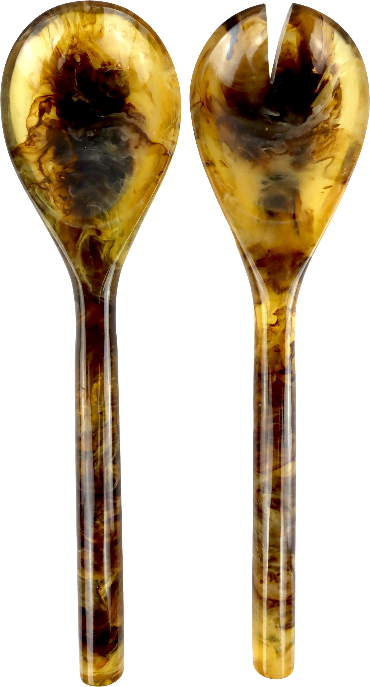 3692 POSATE DA INSALATA OMBRÉ  2PZ