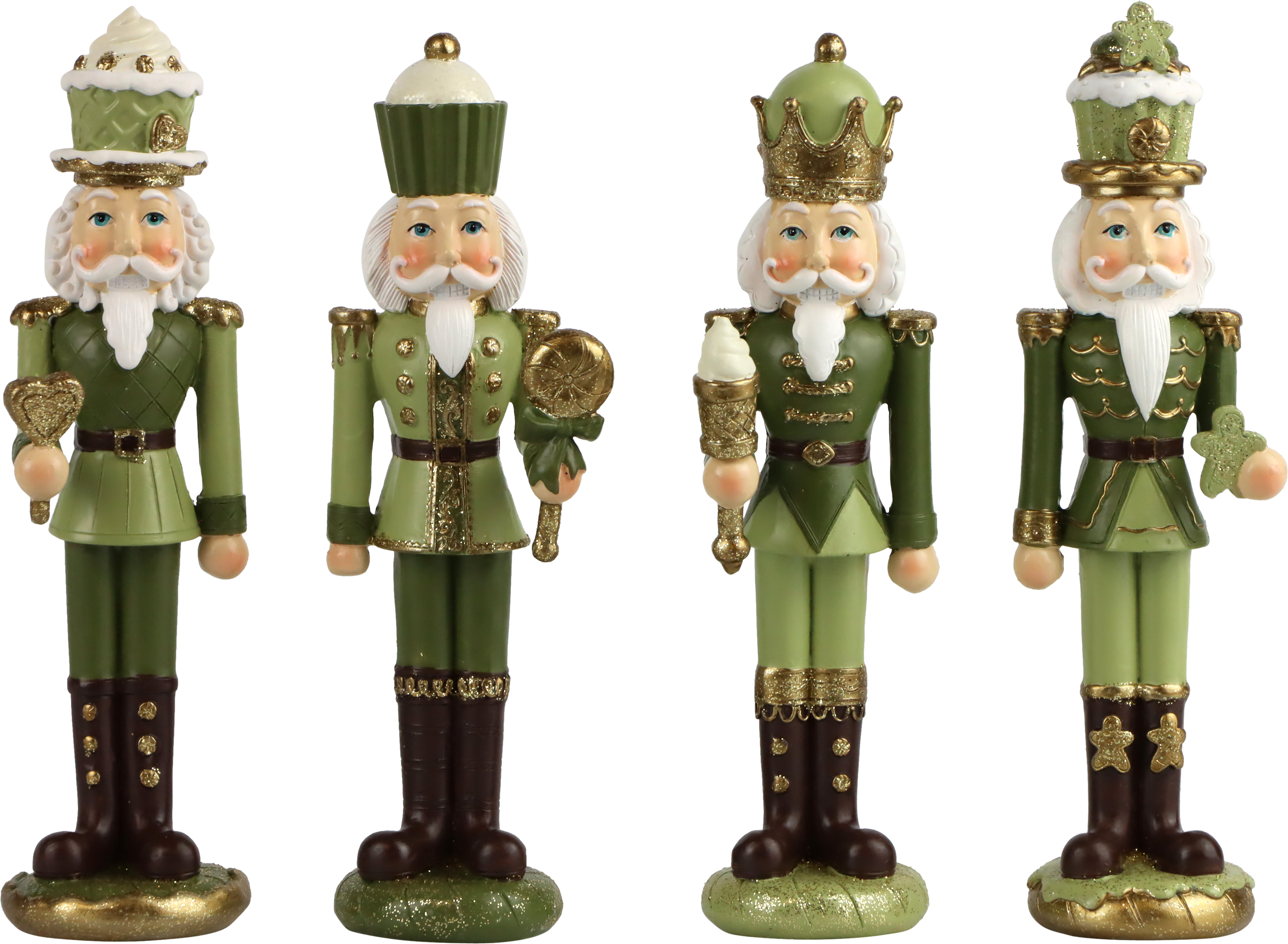 4173 NUTKRACKER GREEN MEMORIES  S/4