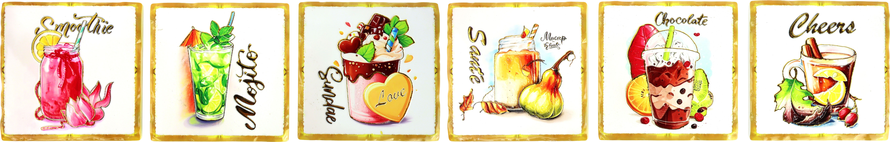 4214 SOTTOBICCHIERI HAPPY HOUR  6PZ