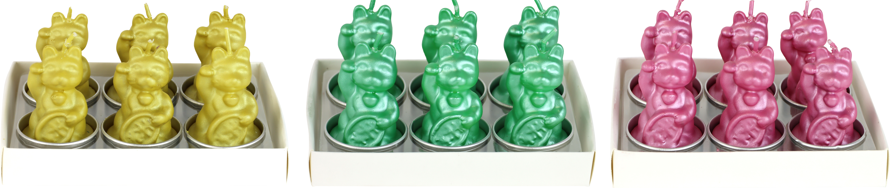 4400 LAMPADINE DA TÈ LUCKY CAT  18PZ