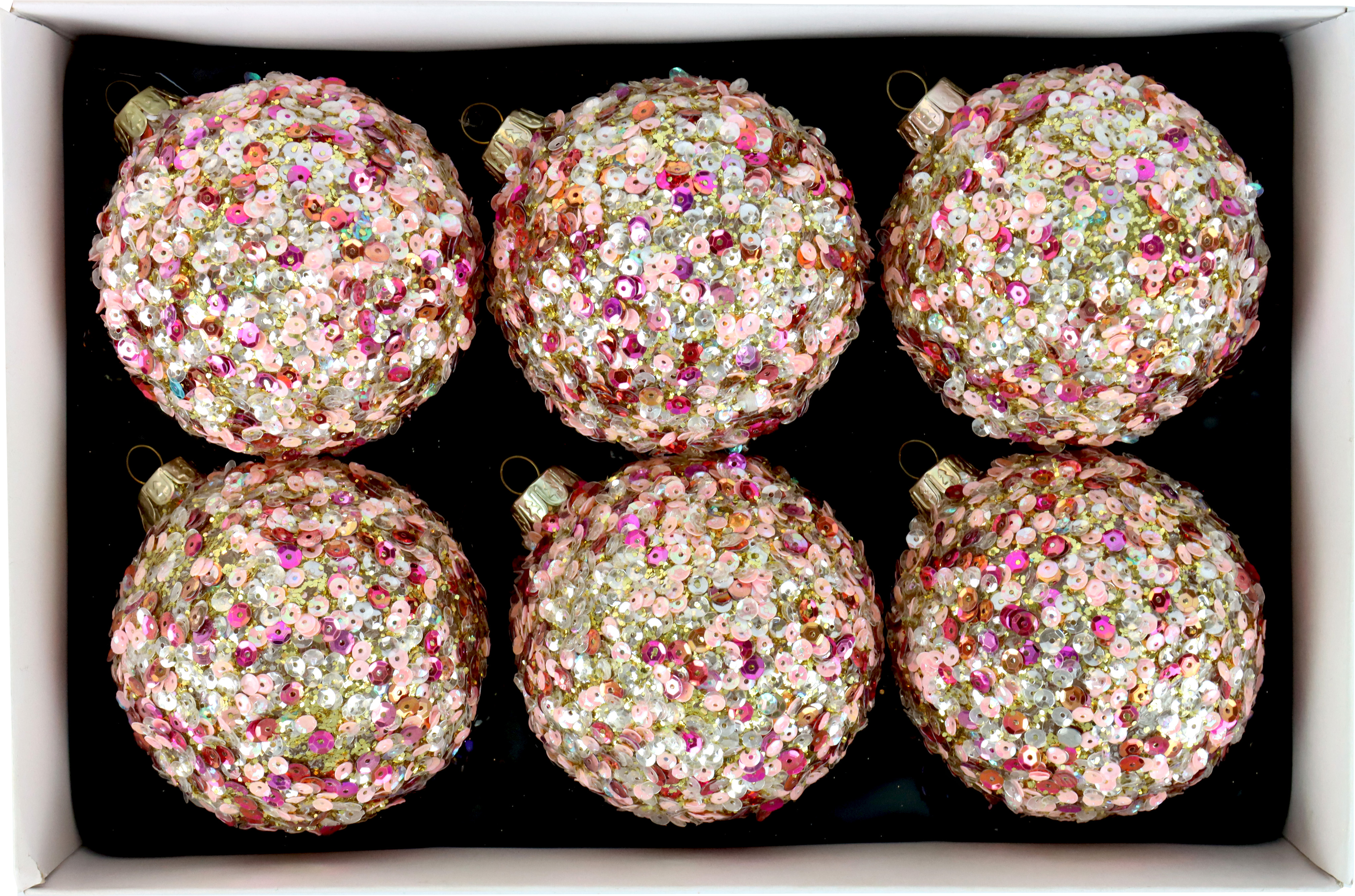 4435 GLASS BALLS FESTIVAL  S/6