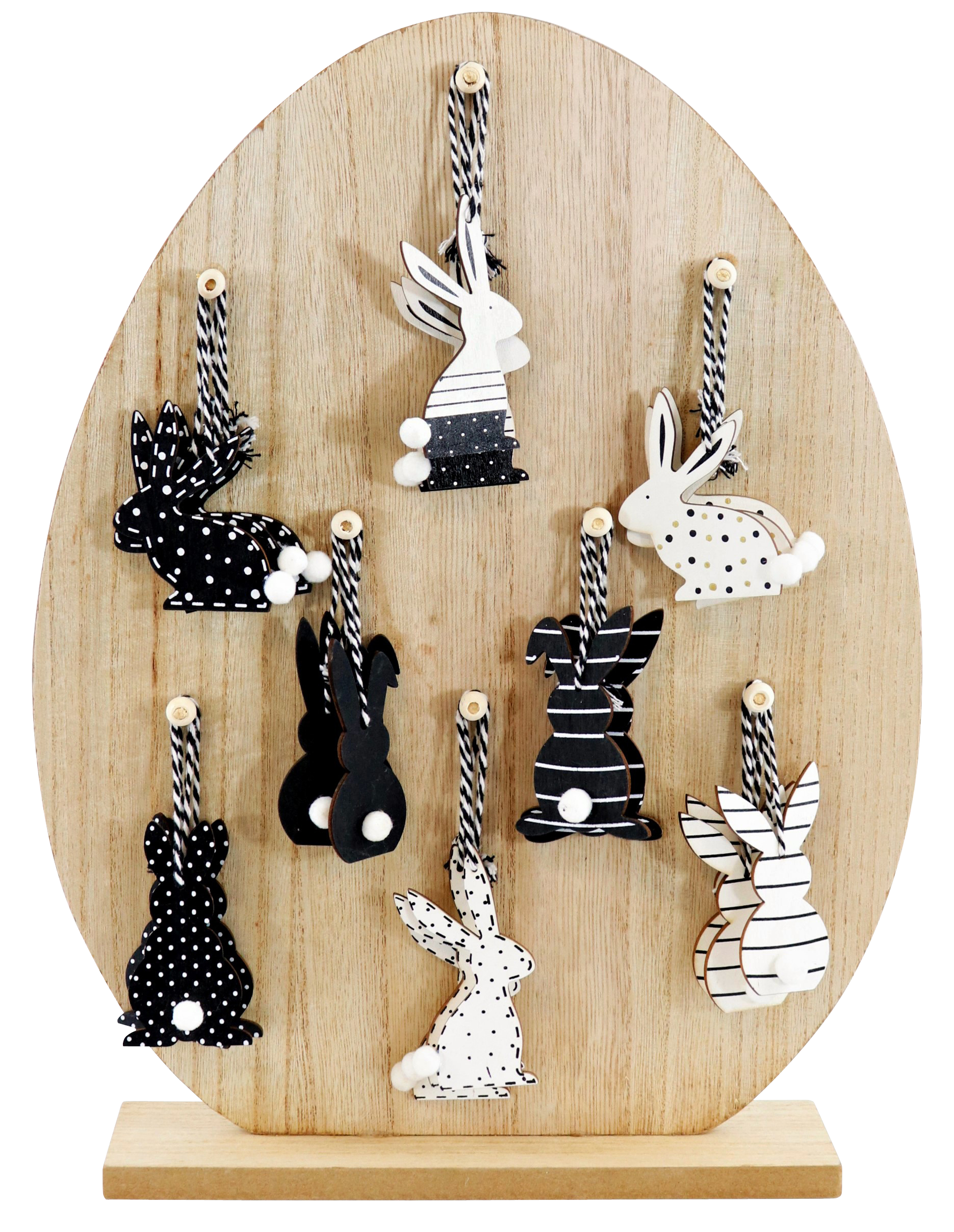 4438 EGG DISPLAY HASEN  S/25