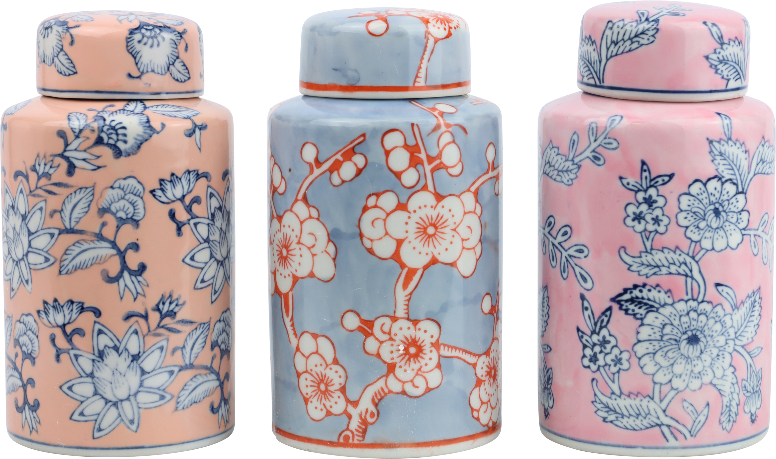 4488 TEABOXES MING  S/3