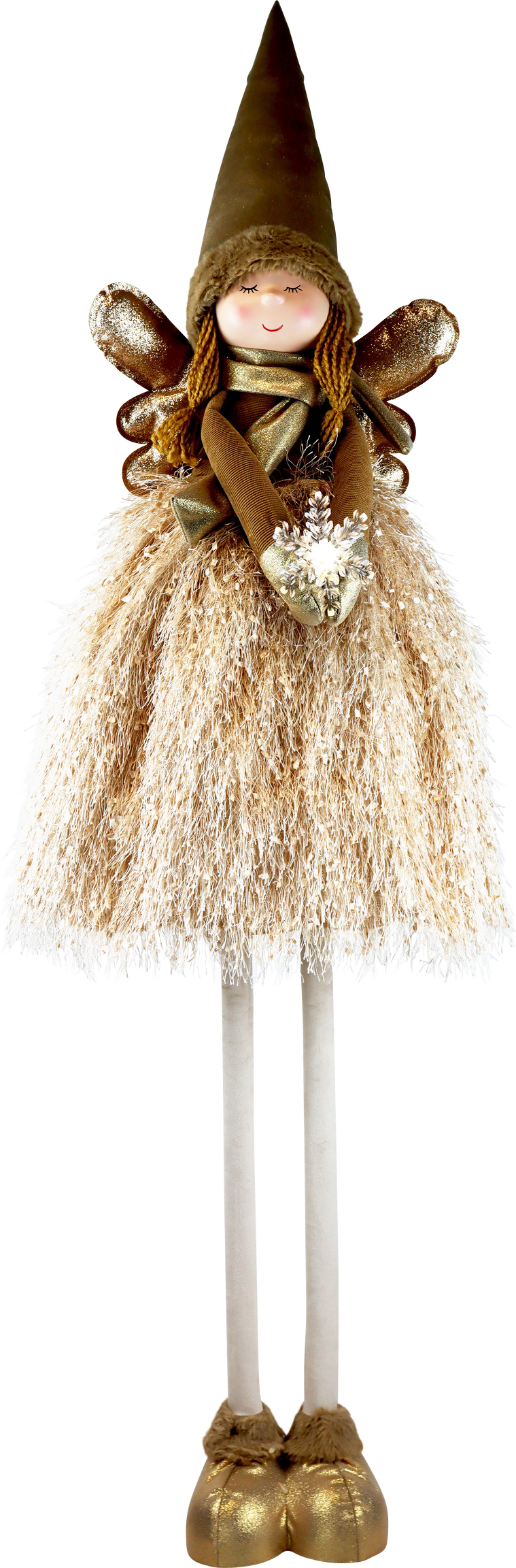 4576 FIGURA ÁNGEL LED CELESTE