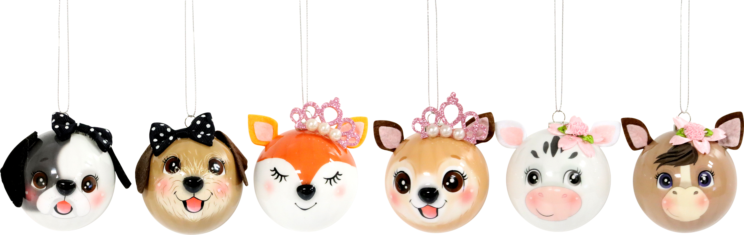 4656 BOLAS  FUNNY ANIMALS  S/6