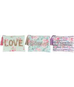 4691 POUCH SPRING LOVE  S/3