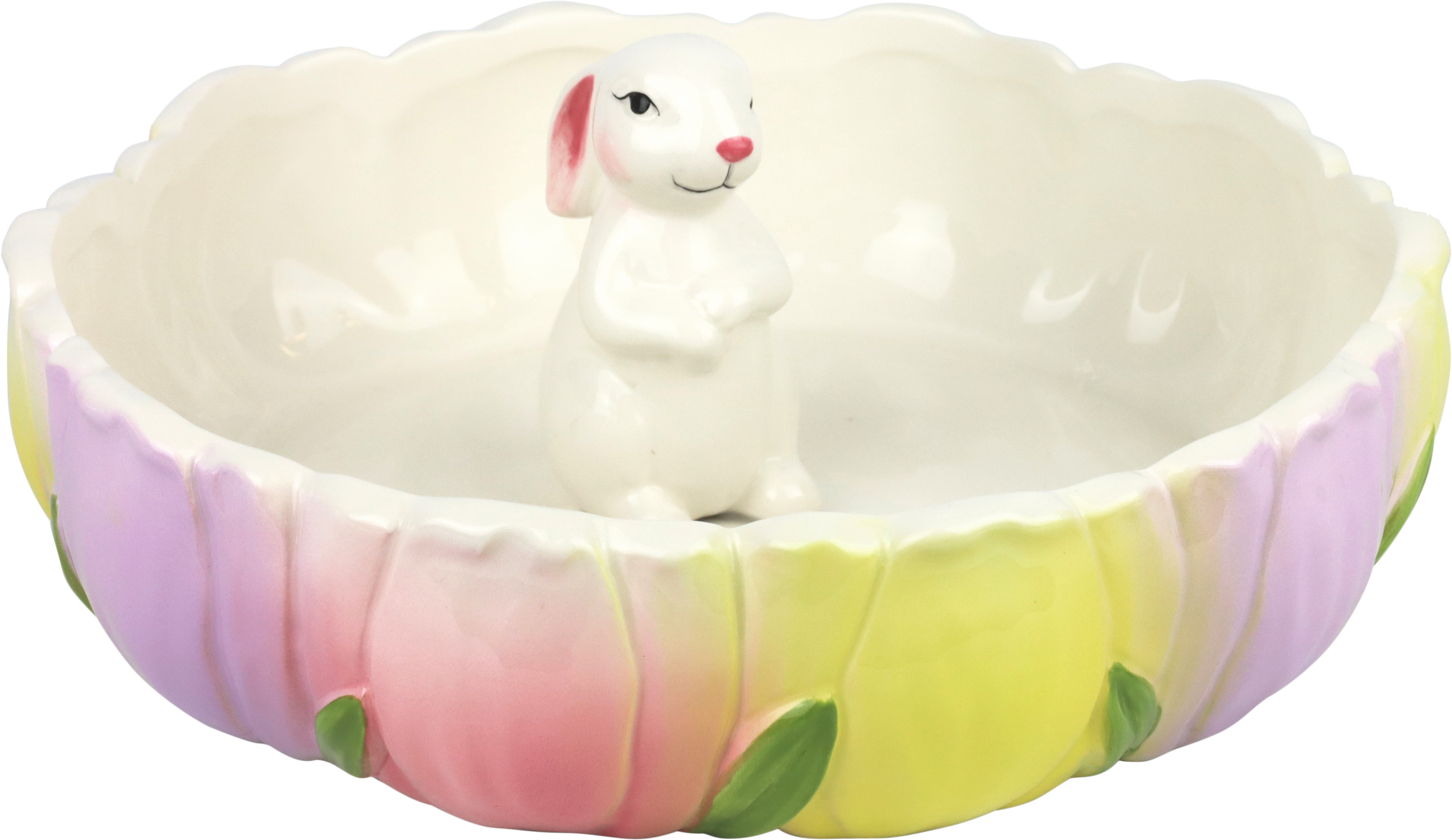 4723 PIATTO FLOWER BUNNY