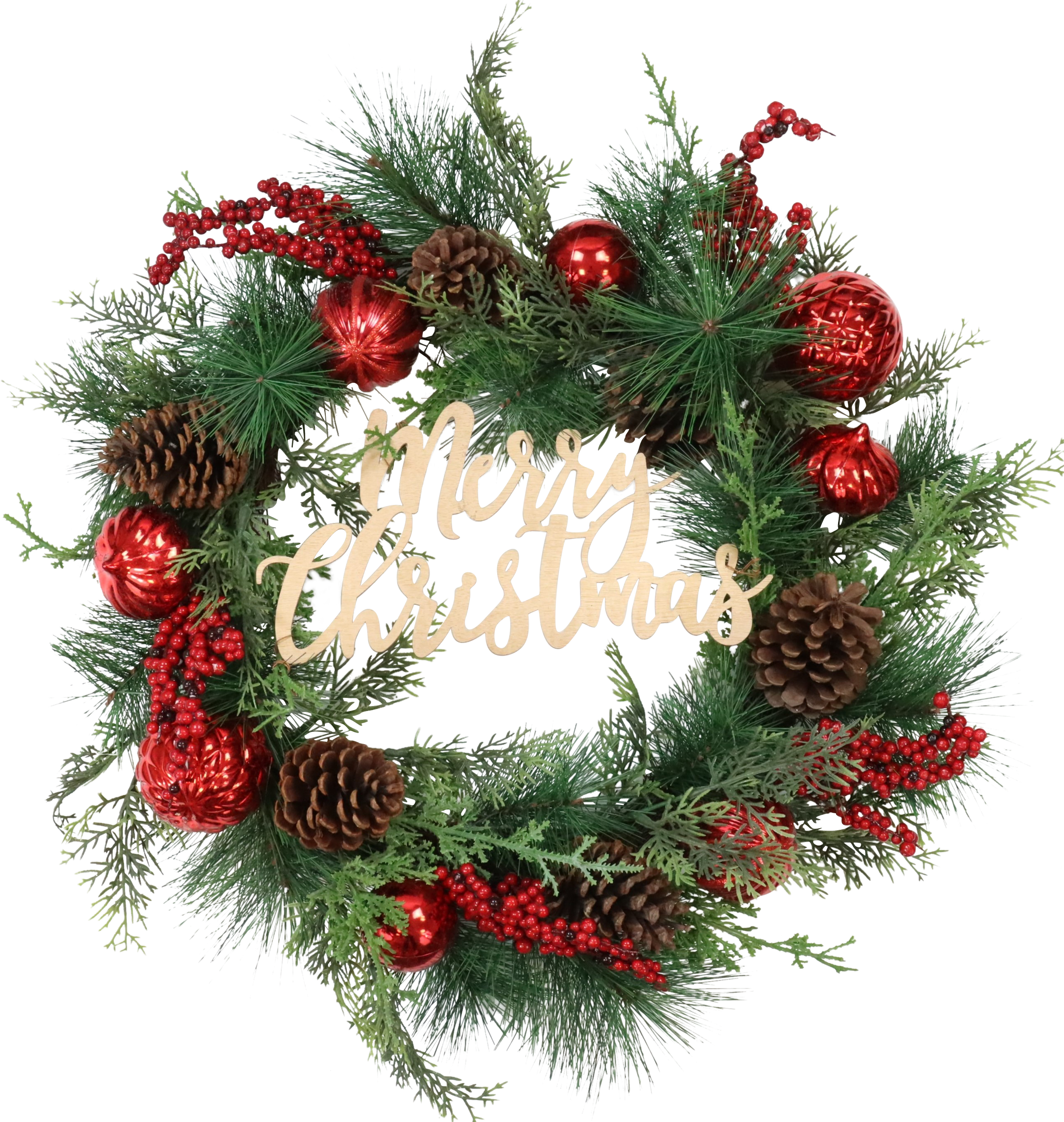 4803 COURONNE MERRY CHRISTMAS