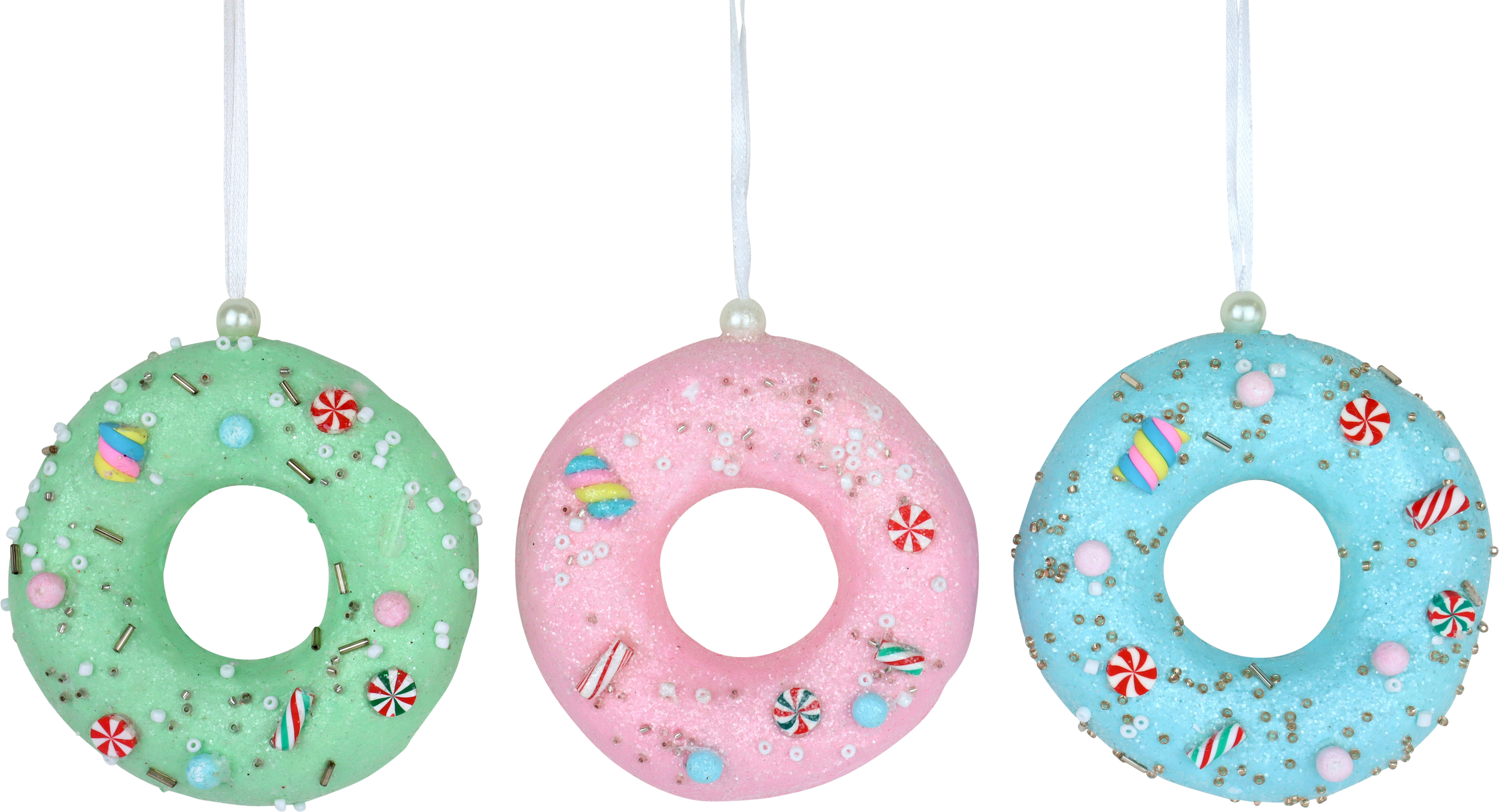 4983 DECODONUTS CANDY XMAS  S/3