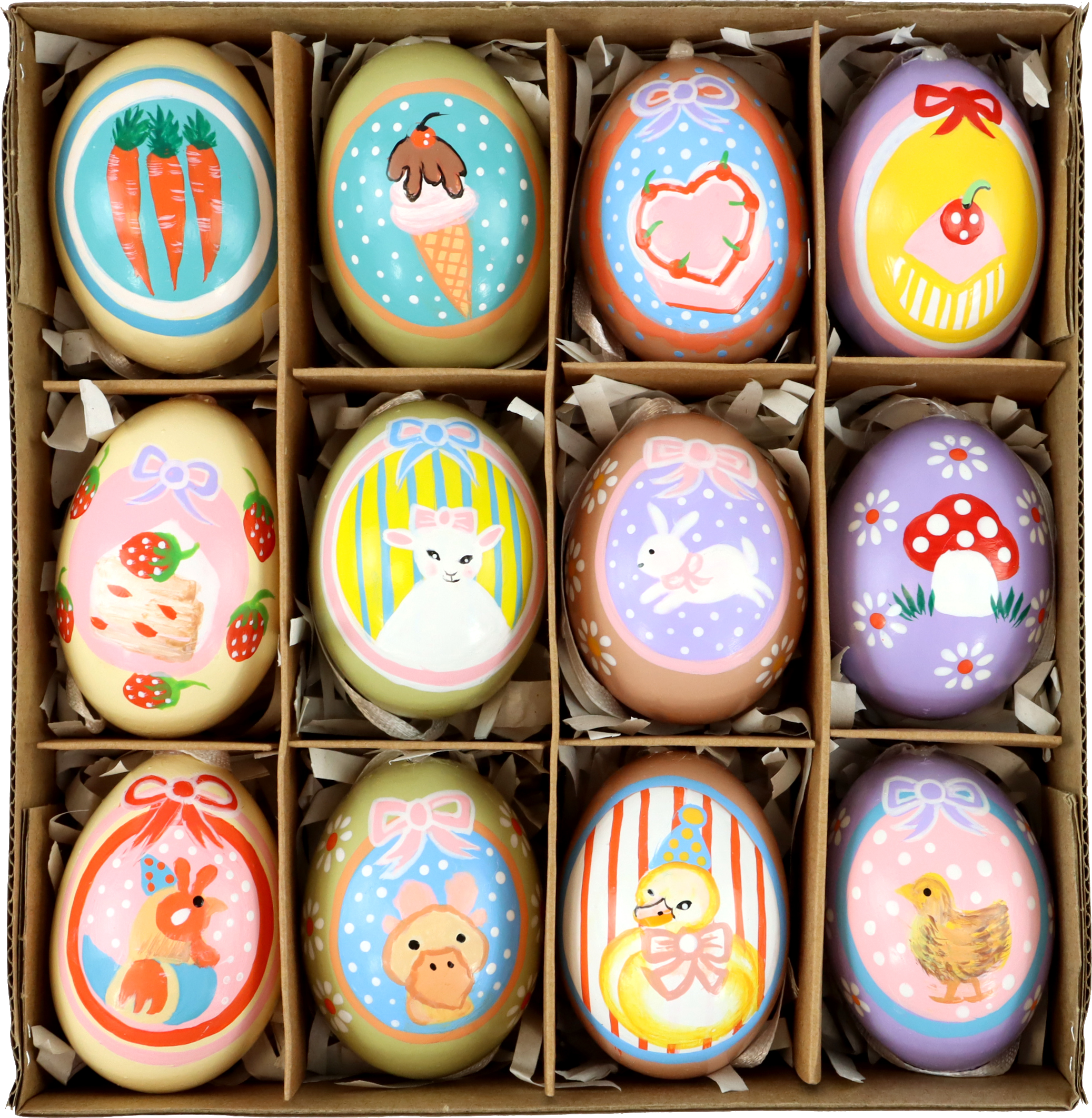 5324 EGGBOX CANDY COMPANIONS  S/12