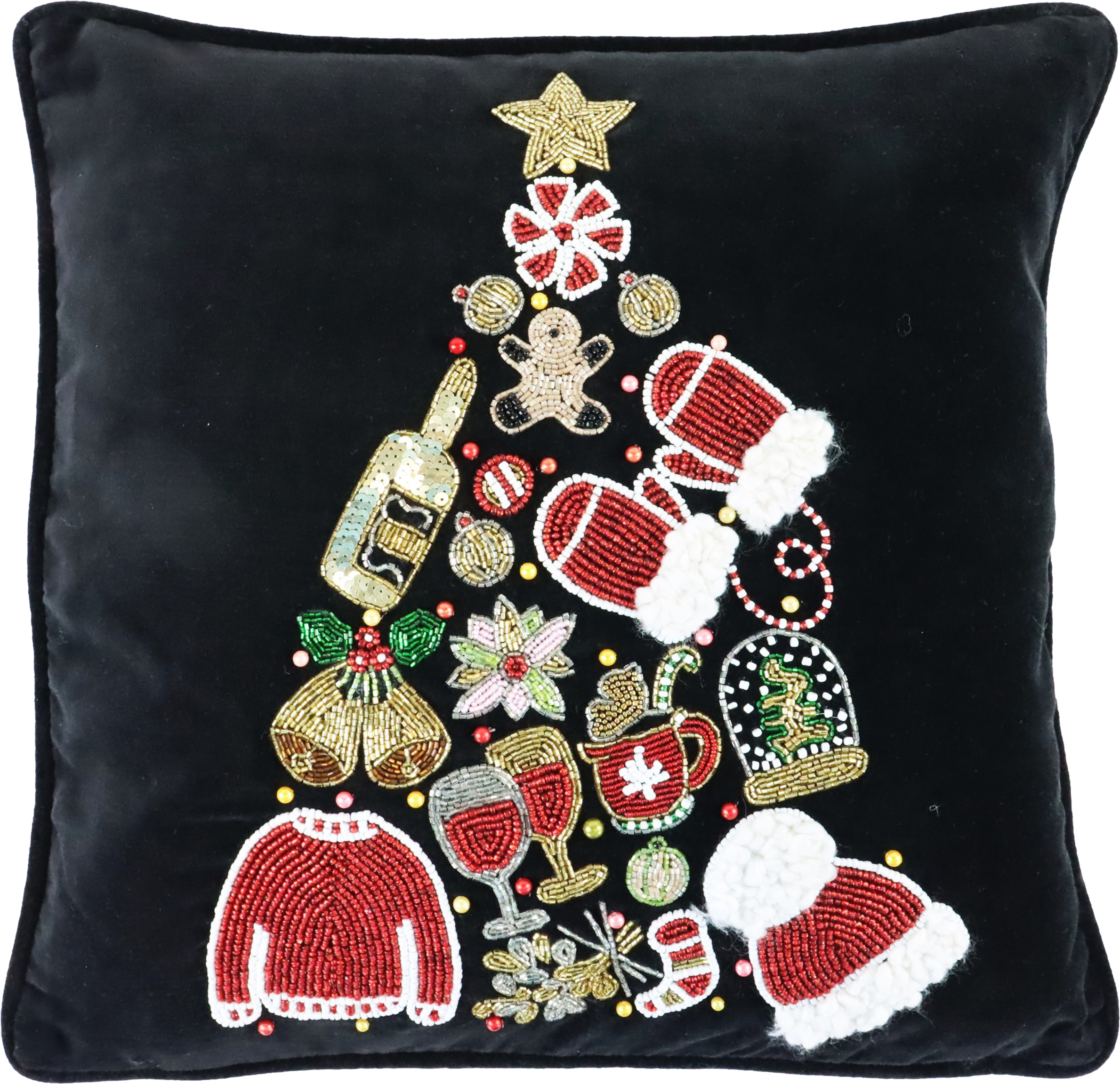 5344 HOUSSE DE COUSSIN  MERRY TRE..