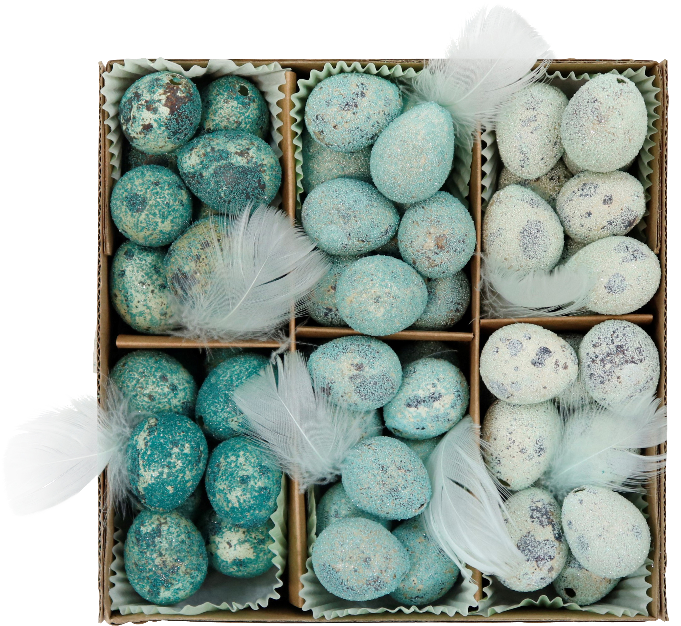 5412 QUAILEGGS IN BOX EMERALDGREEN  S/60