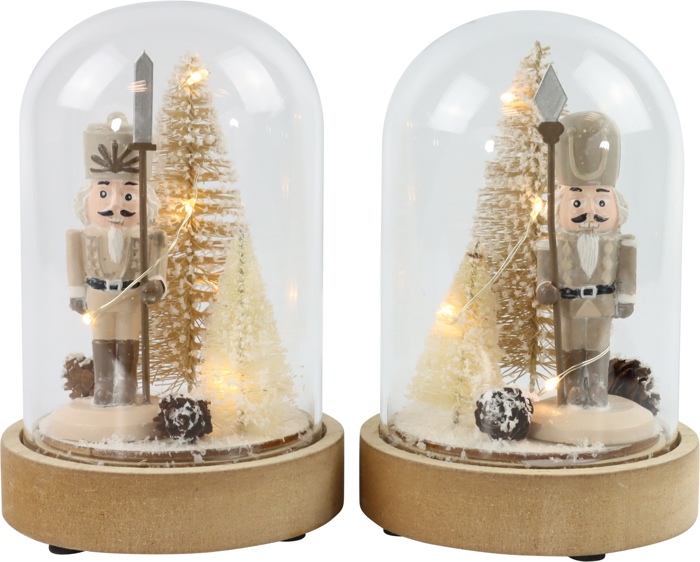 5421 CAMPANE A LED SCHIACCIANOCI  2PZ