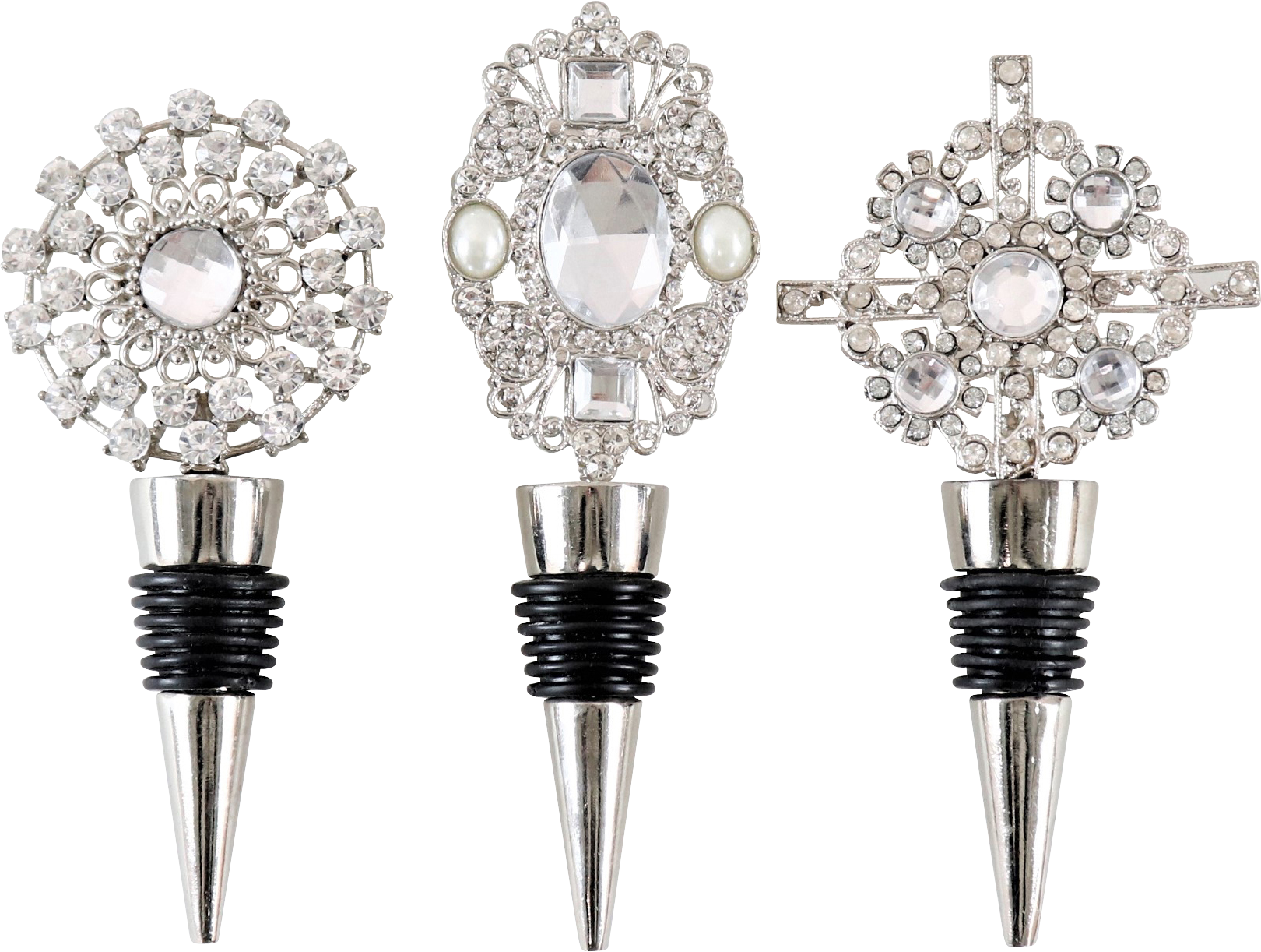 5551 BOUCHONS BOUTEILLE  CRISTALLO  3P