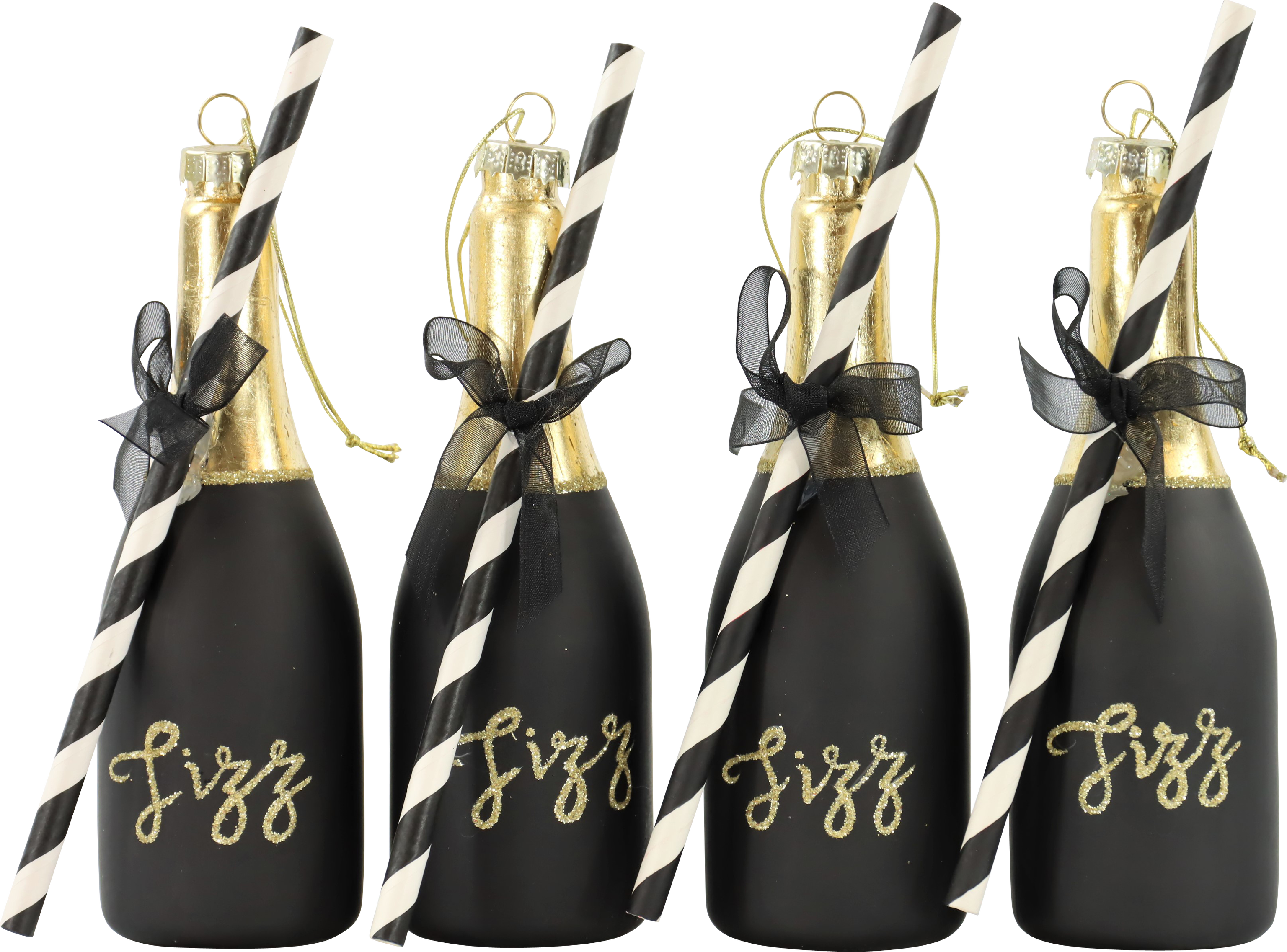 5572 BOUTEILLES EN VERRE FIZZ  4P