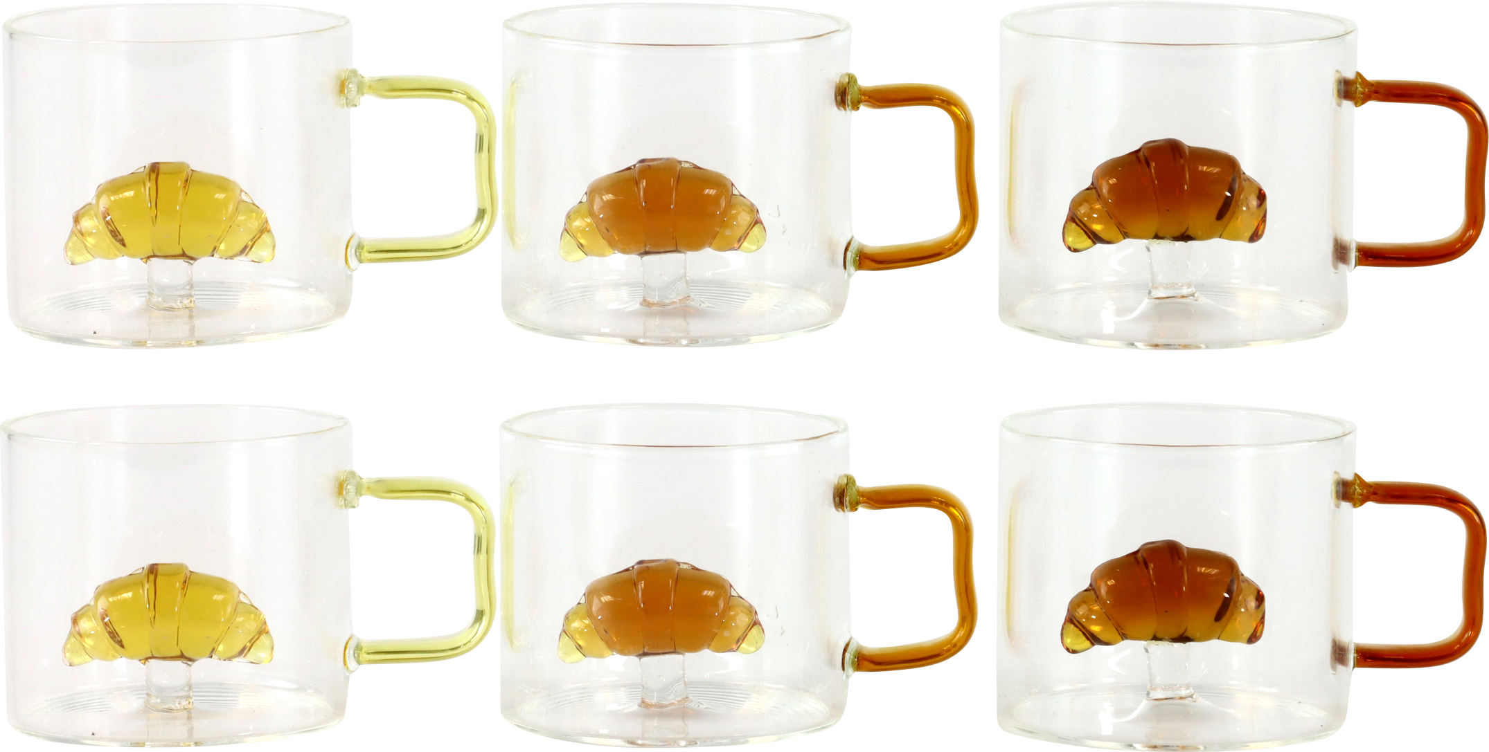 5589 ESPRESSOTASSEN CROISSANTERIE  S/6
