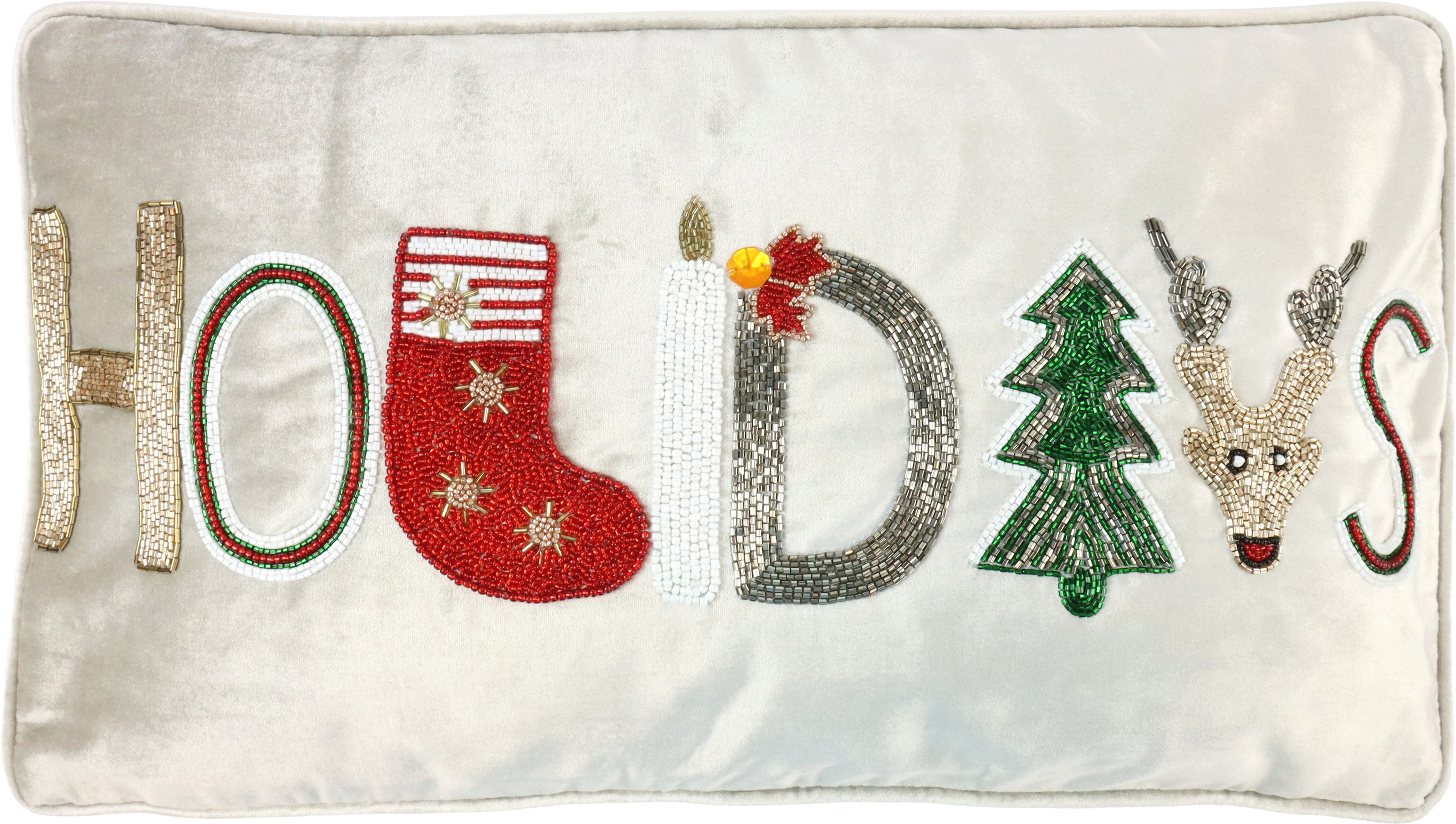 5645 HOUSSE DE COUSSIN  HOLIDAYS ..