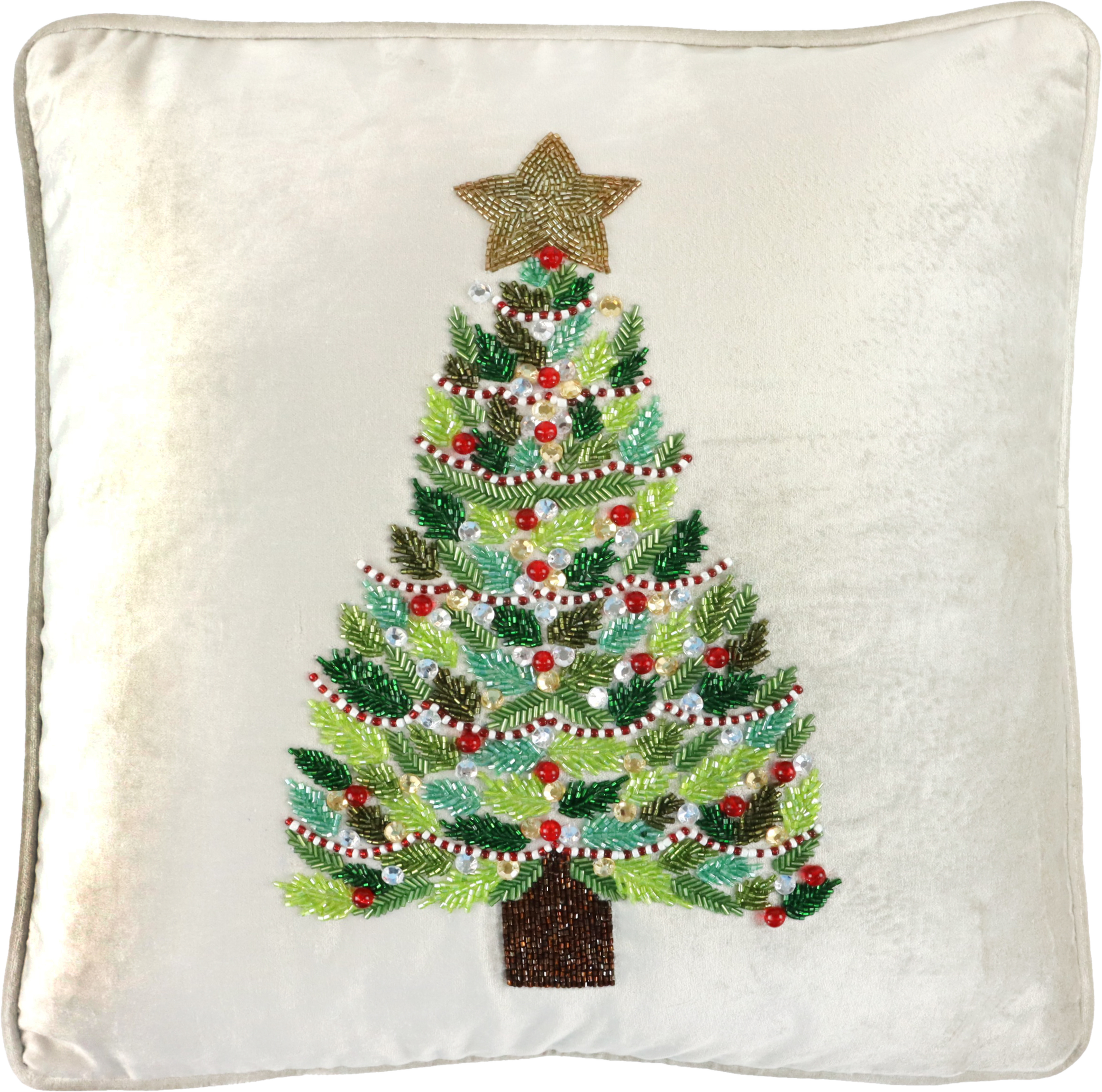 5648 HOUSSE DE COUSSIN  XMAS TREE..