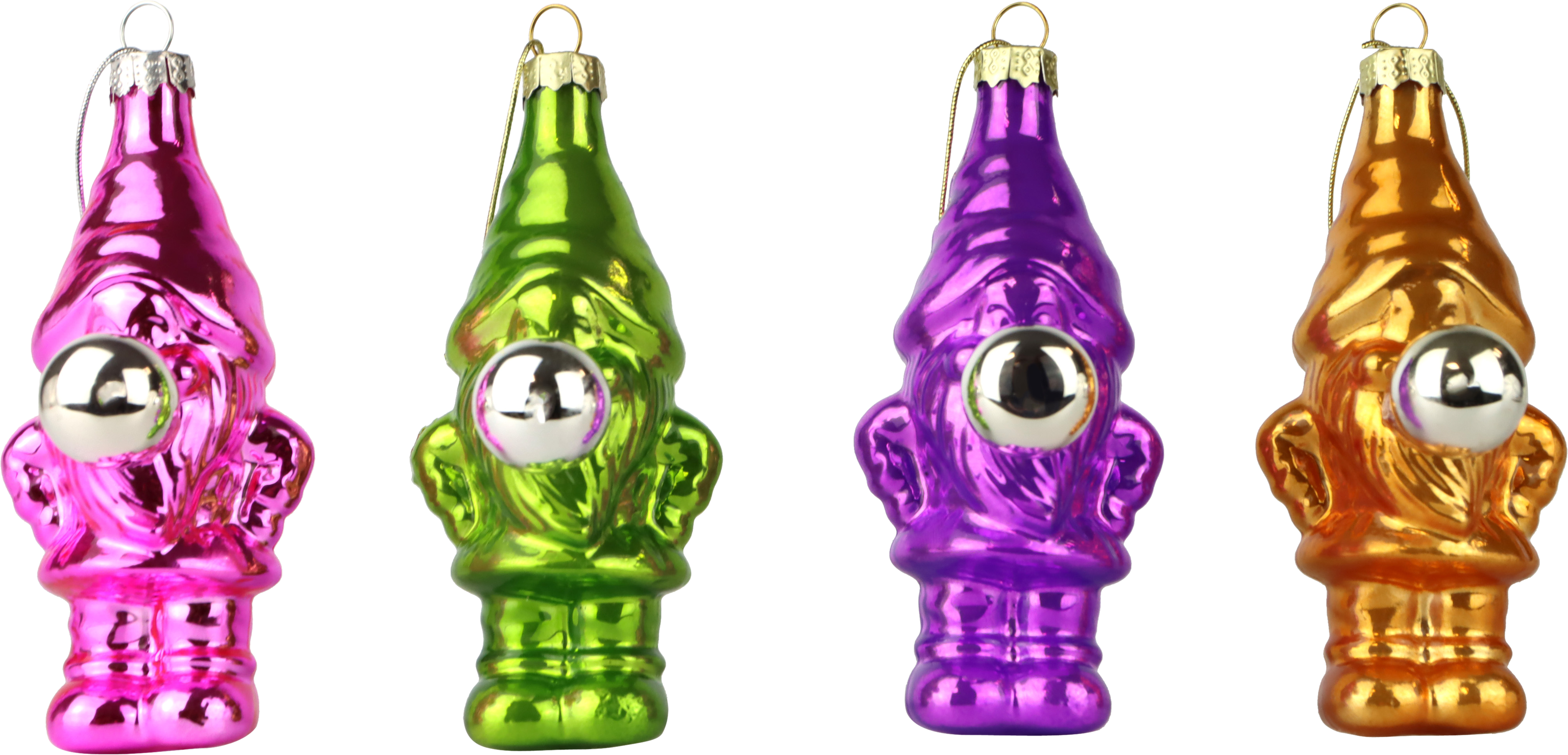 5708 GIOIELLI IN VETRO ZWERGE  4PZ