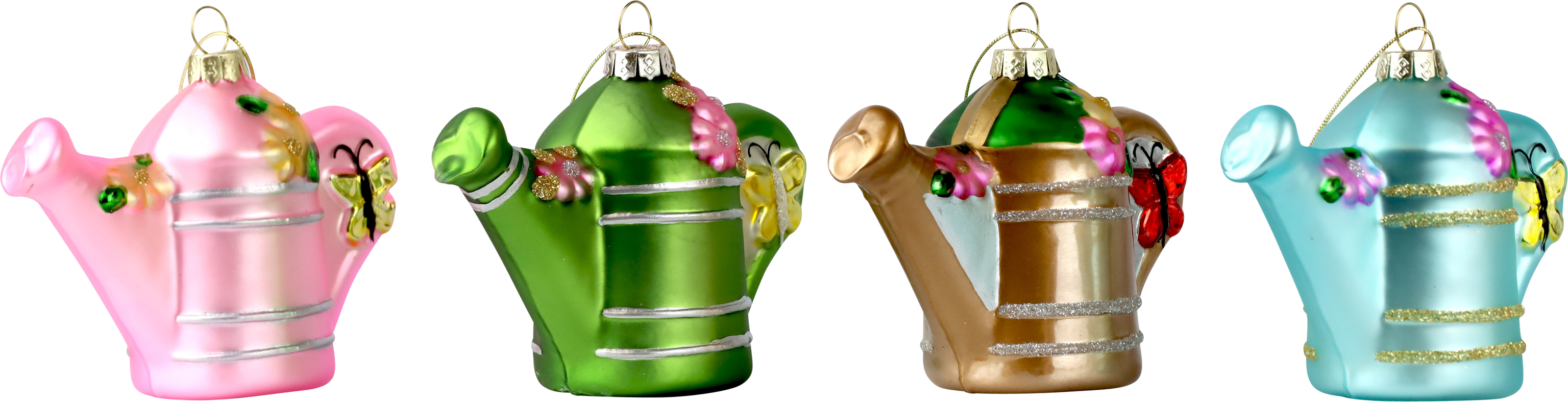 5709 GIOIELLI IN VETRO GIESSKANNEN  4PZ