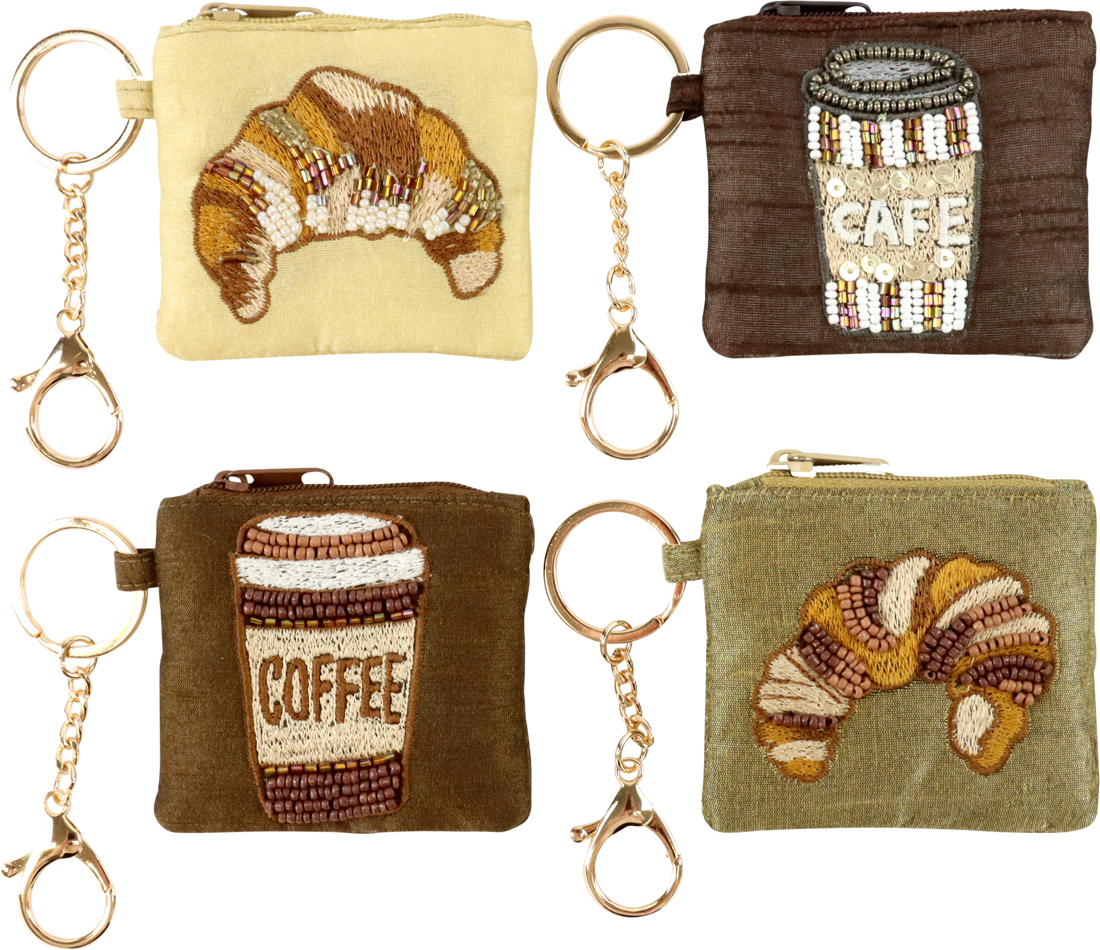 5892 KEYRINGBAGS CAFÉ DUO  S/4