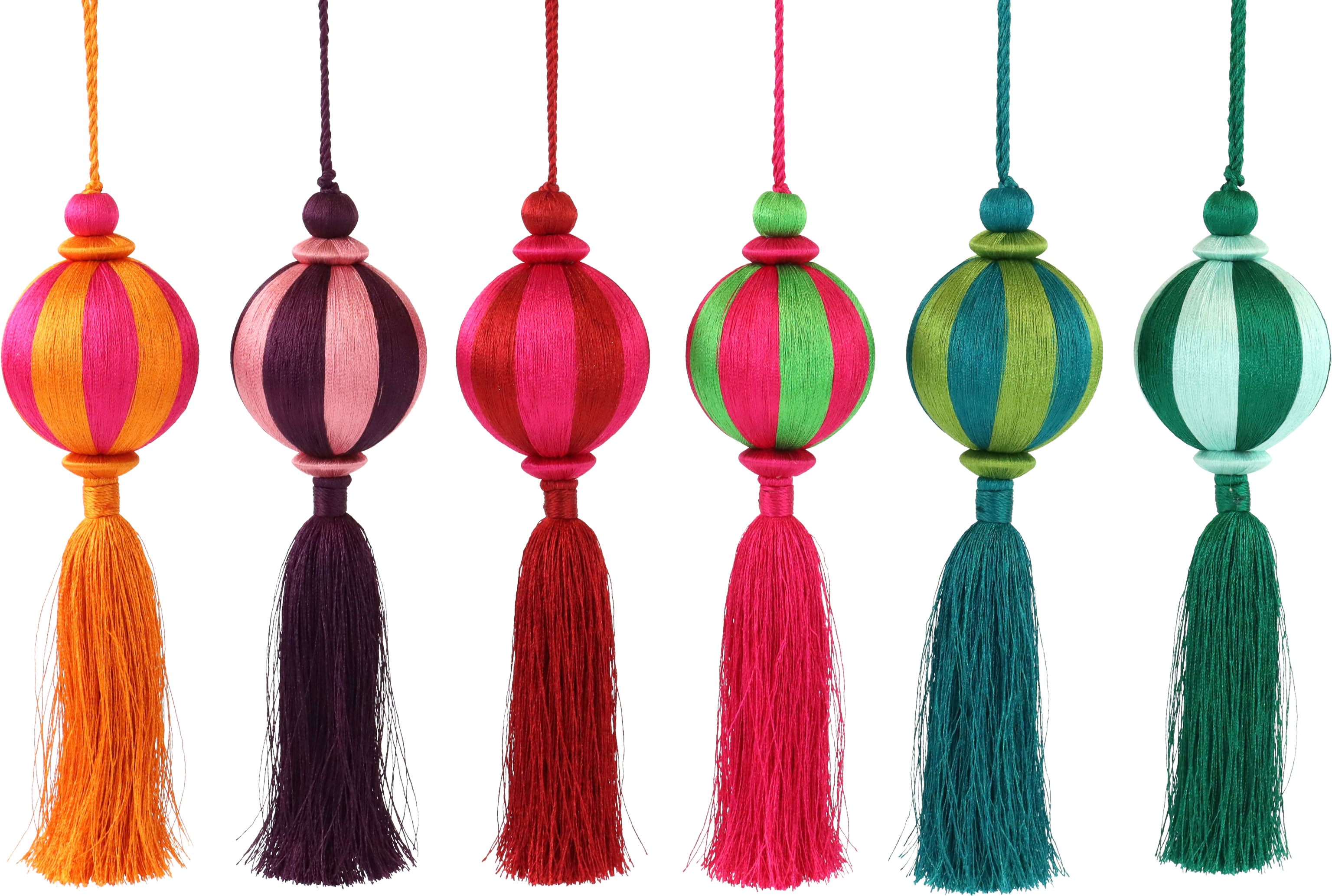 6121 BALLS SILKEN LINES  S/6