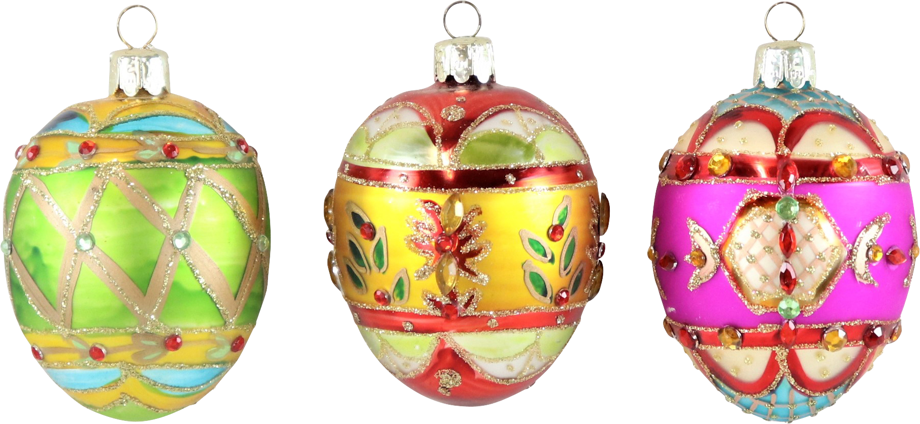 6165 PALLE DI VETRO  PETERSBURG  3PZ